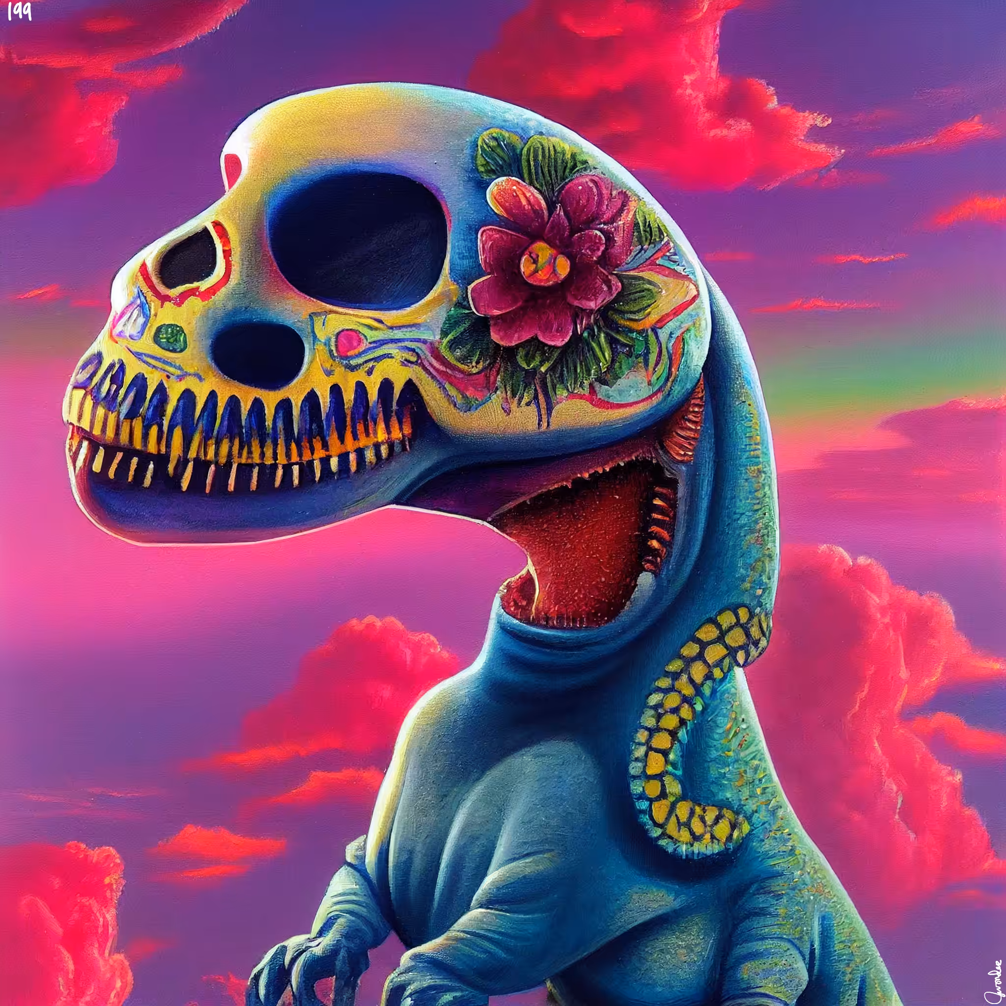 sugar skull #199