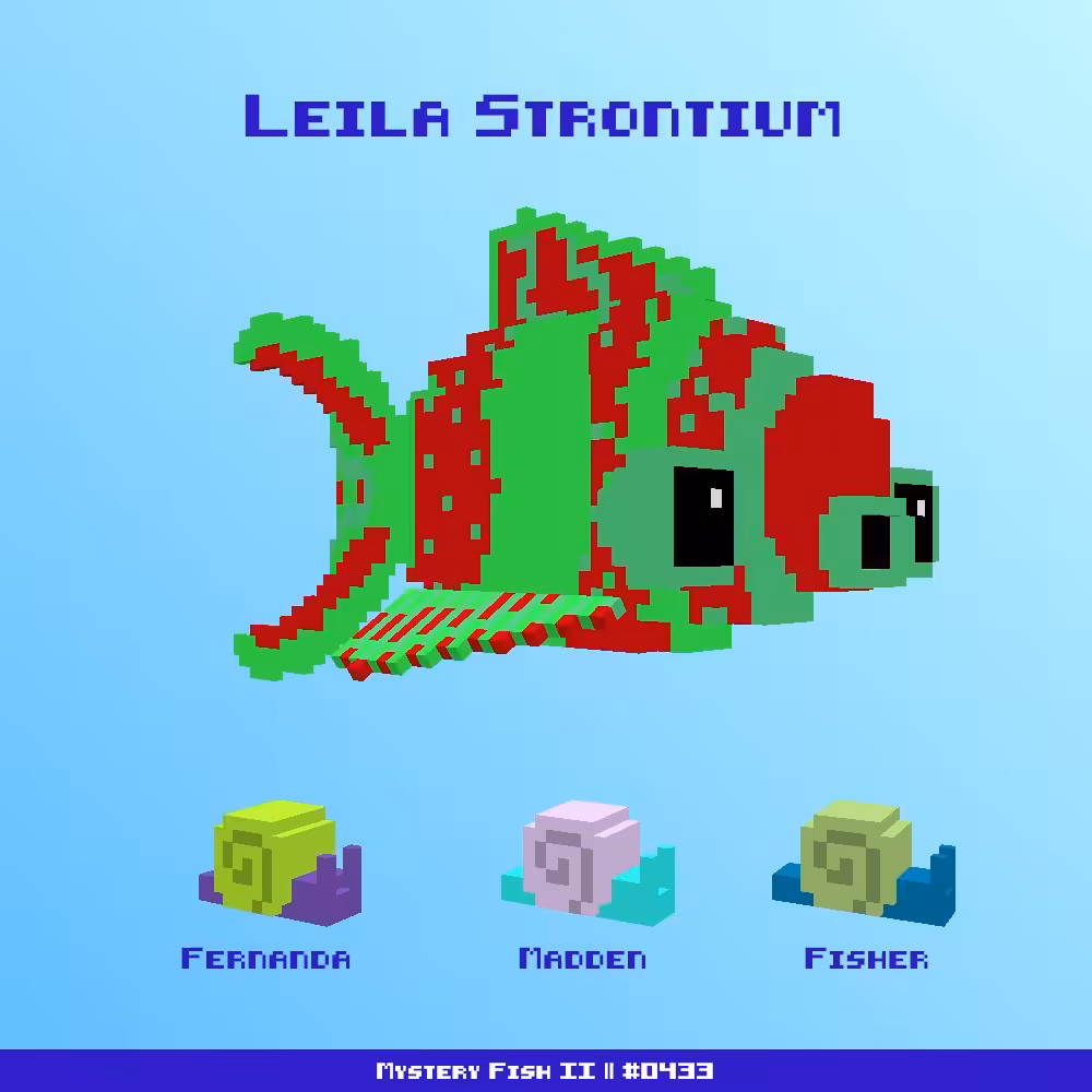 Leila Strontium :: Mystery Fish 0433/1000 