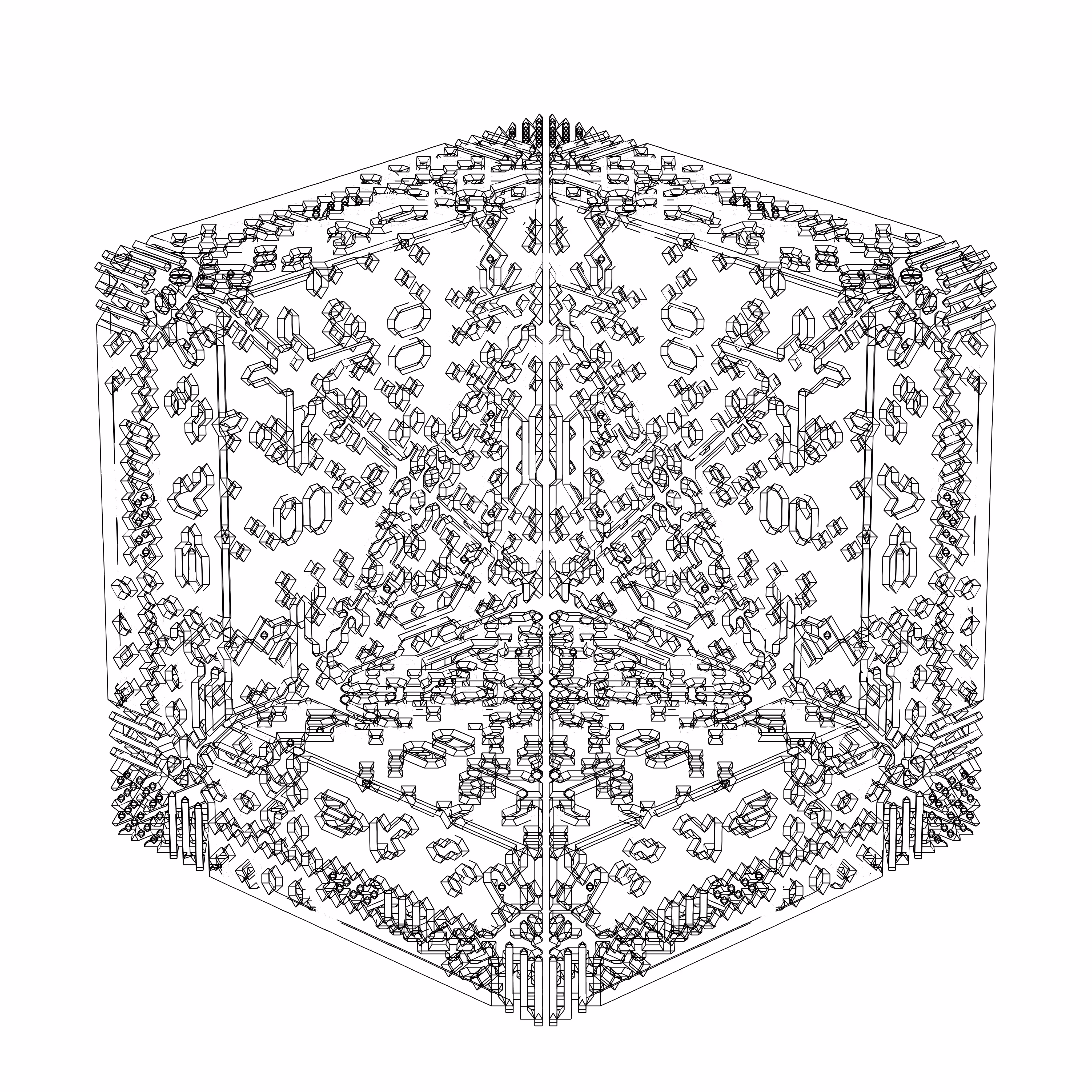 LL21 Alien Art Cube #570