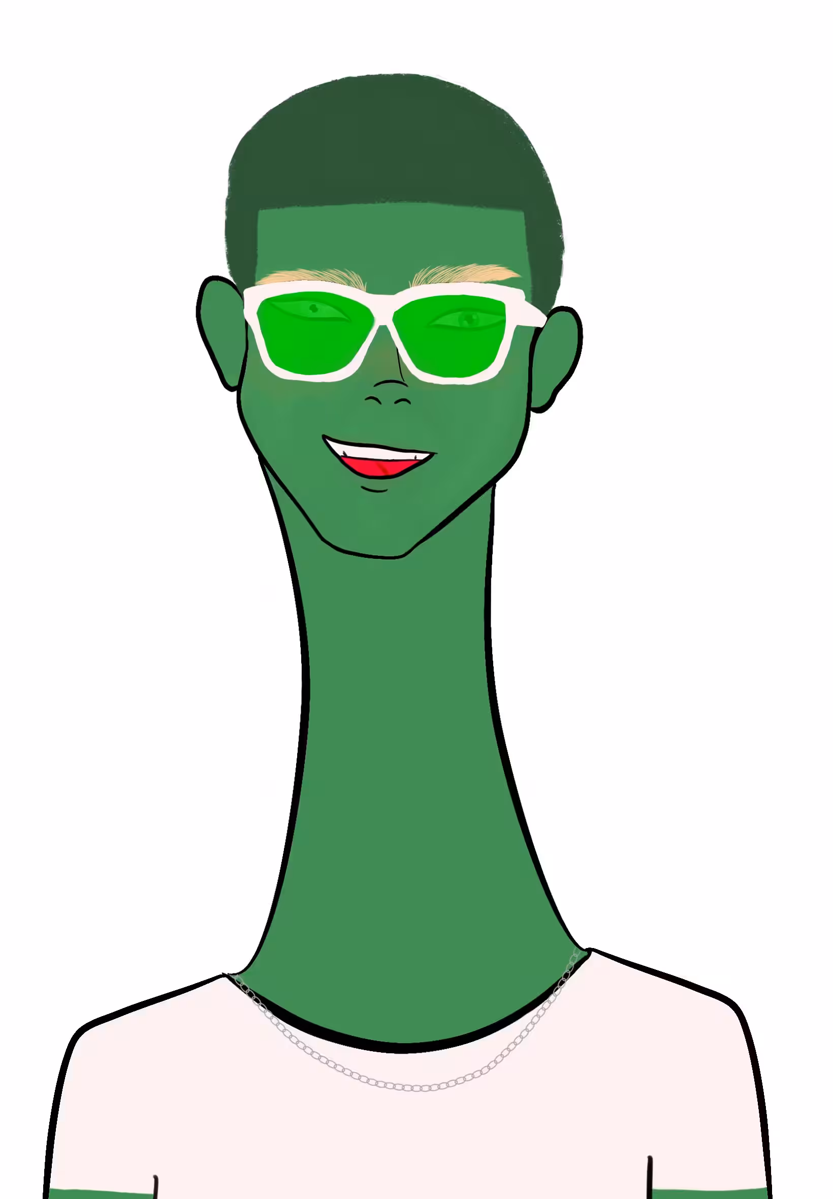 Long Neckie Fellas #1569