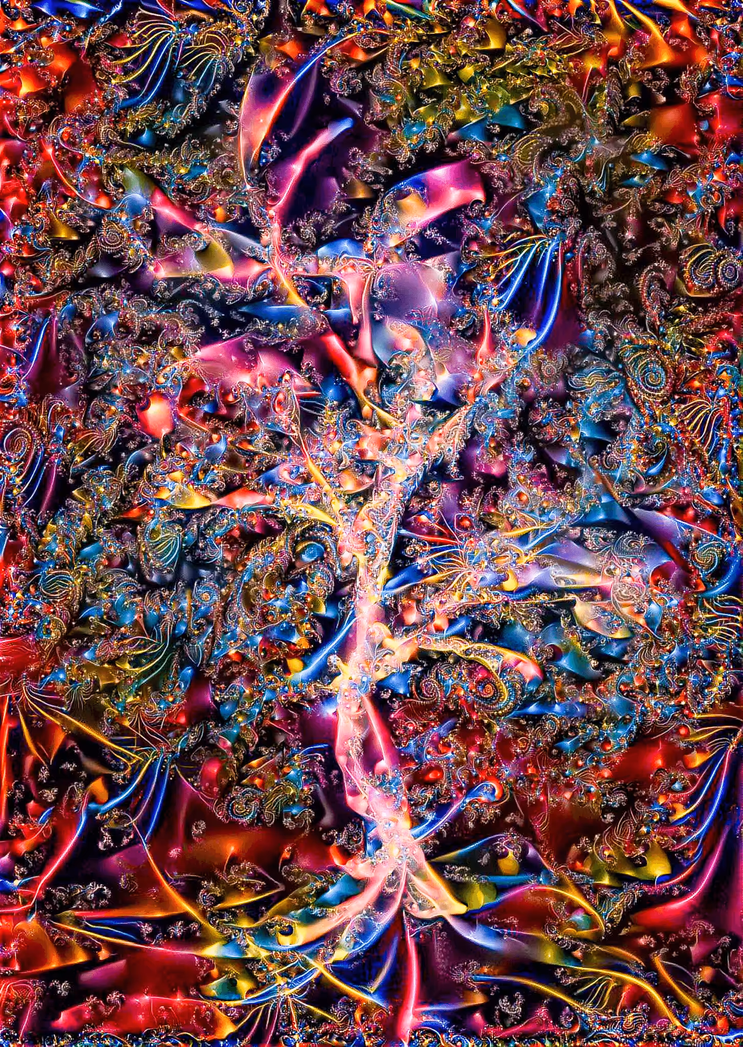 iridescent Tree
