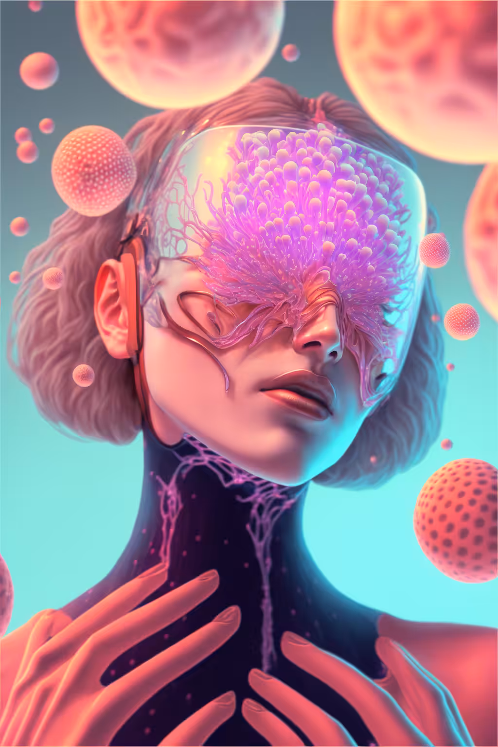 'Sleeping Mask 2.0' by Leaf Swan