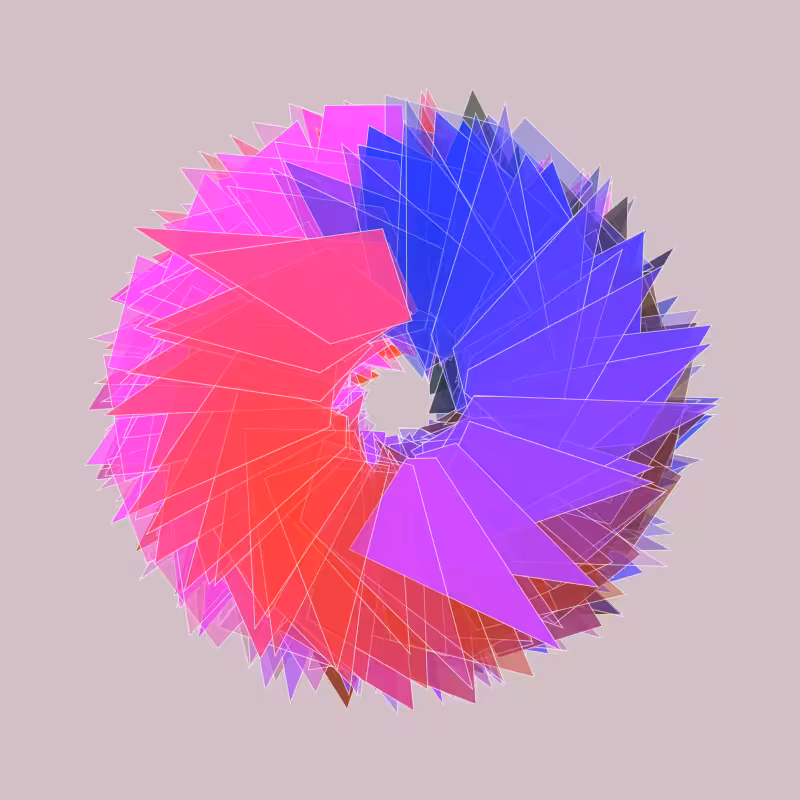 mosaic flower #100