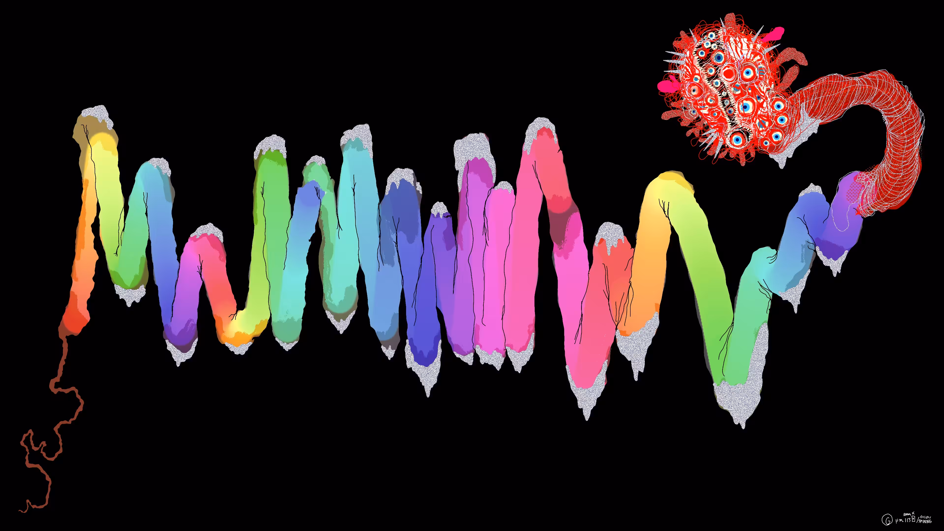 Chromie Tapeworm Micrograph <g>