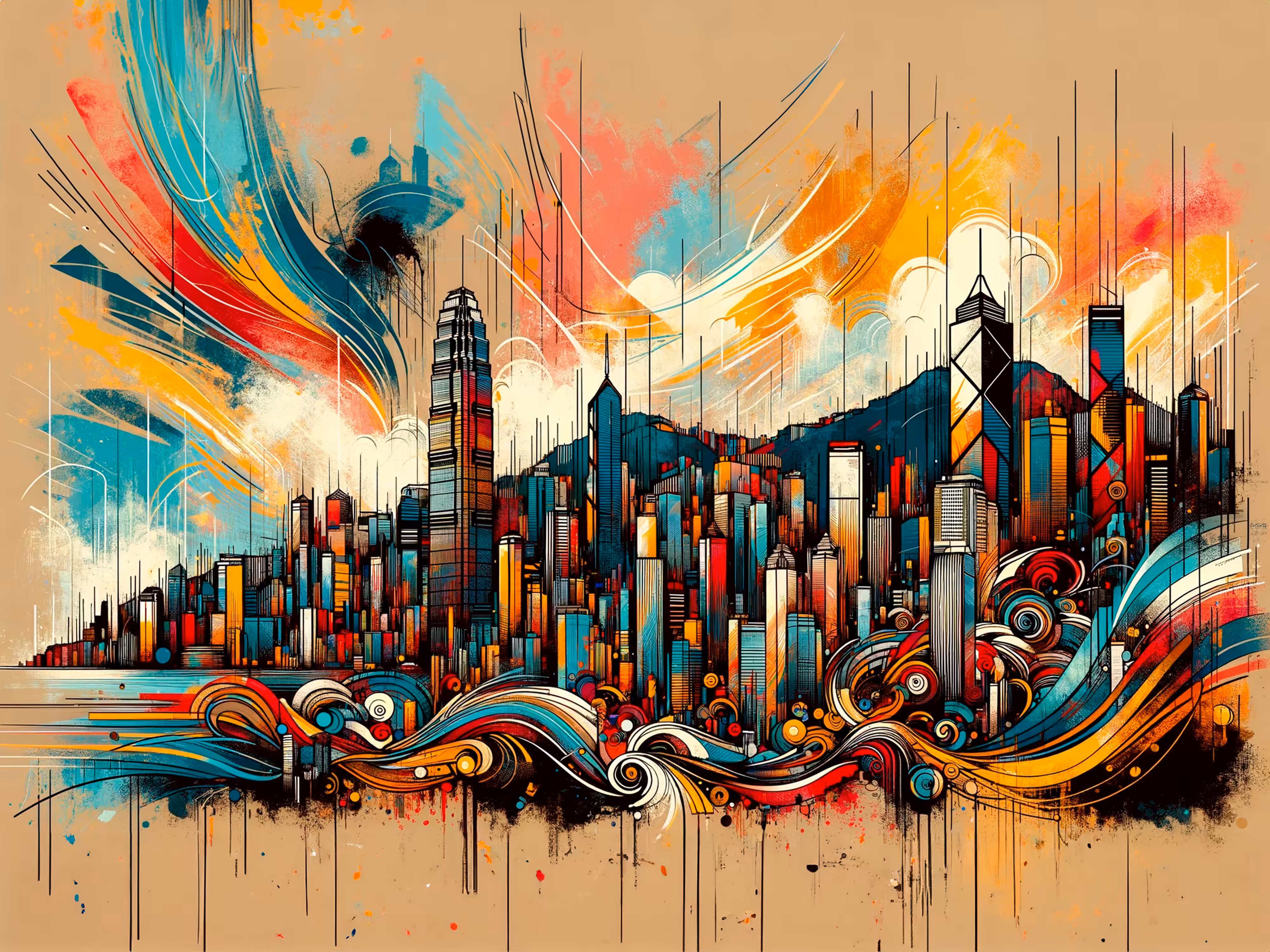 Cityscape Pulse #2 Hong Kong
