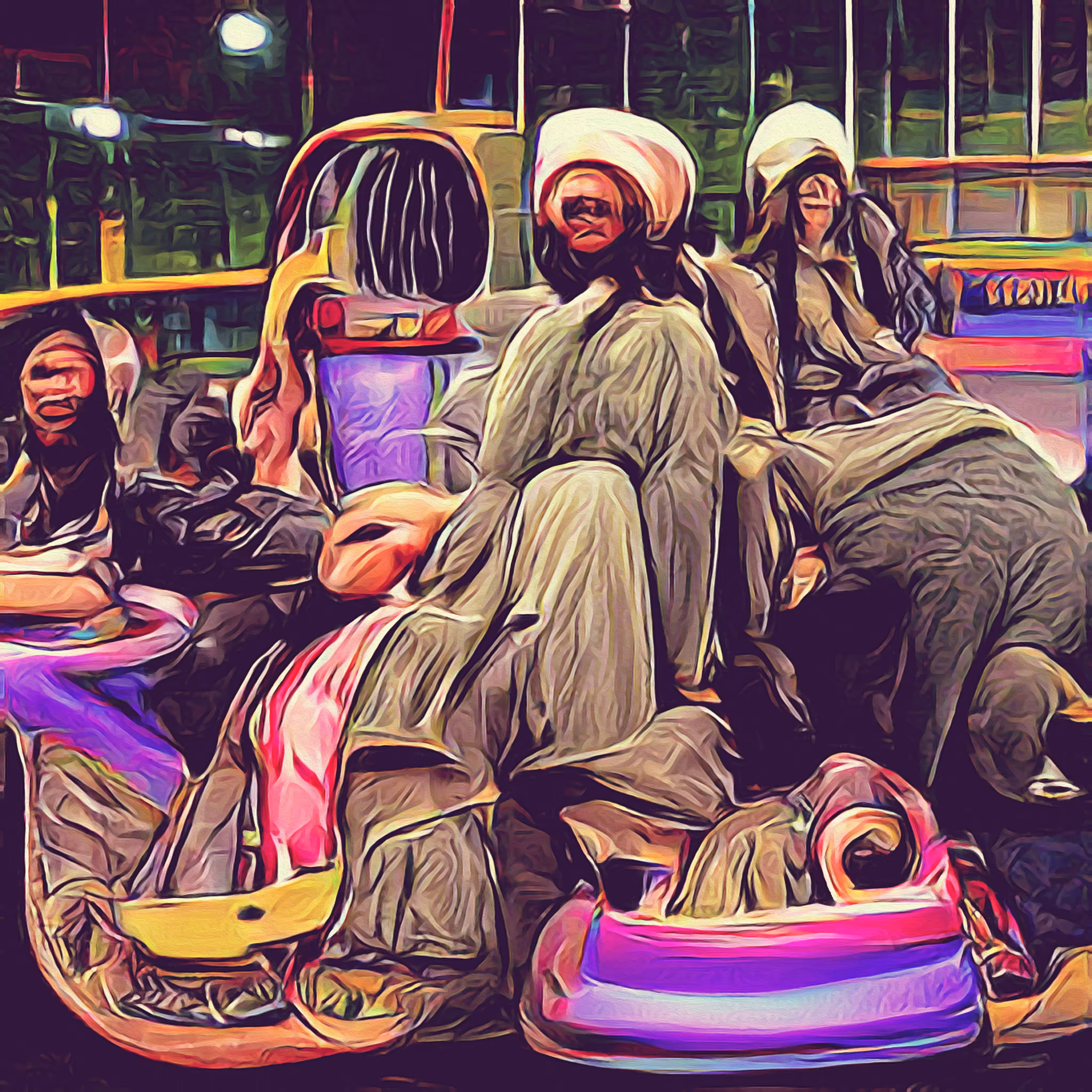 Talibans on bumper cars #8
