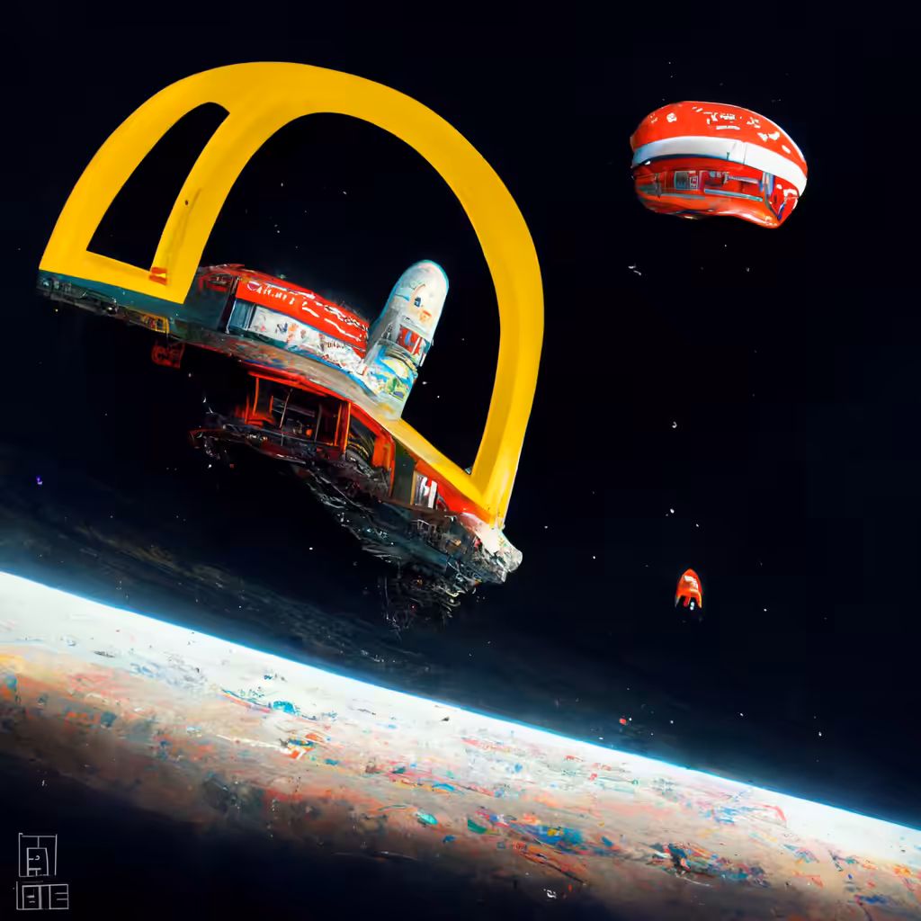 McDonald's in Space