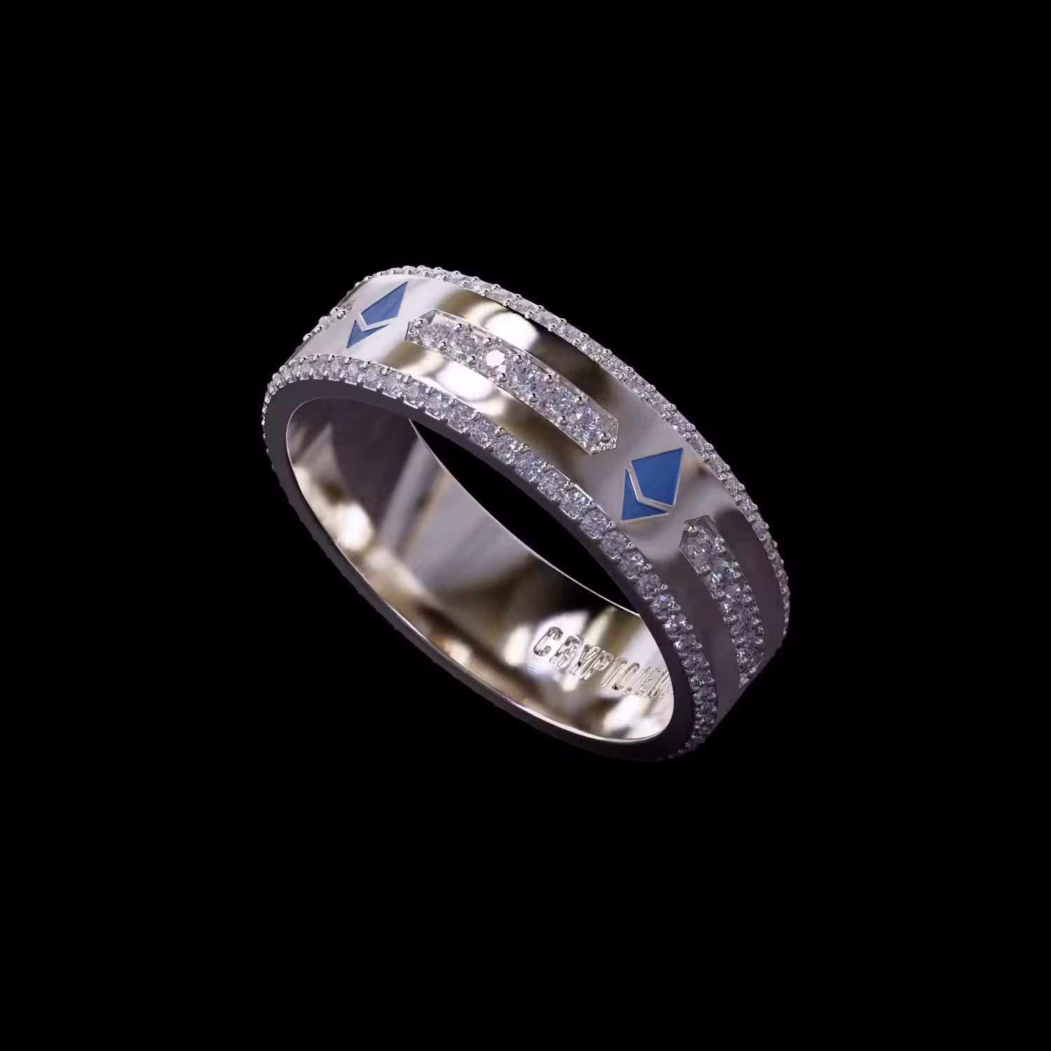 #003 - Ethereum Diamond Band