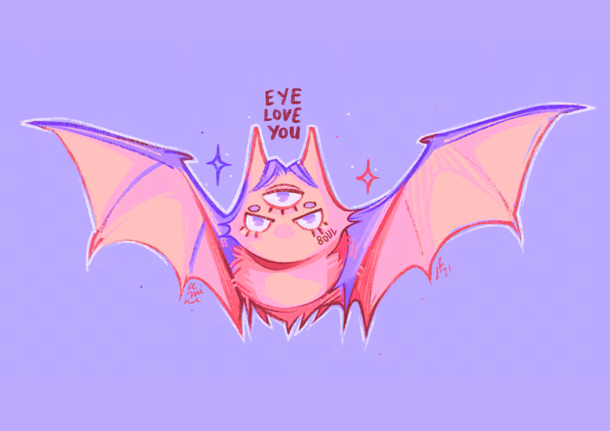 J-838's 8OUL BDAY BAT 🦇