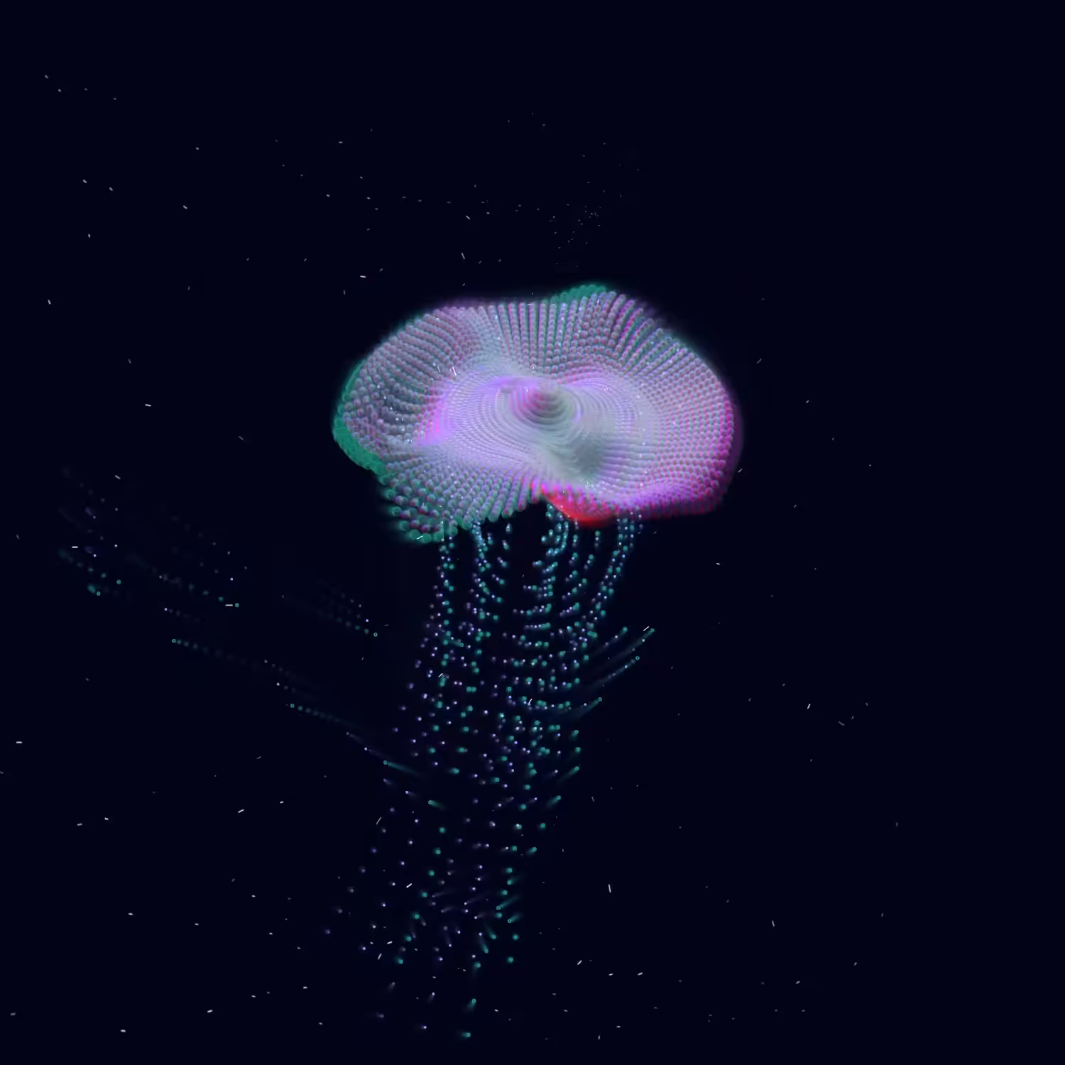 Water Visions Series, Jewel Jellyfish Collection: Jellyfish 6 (2023)