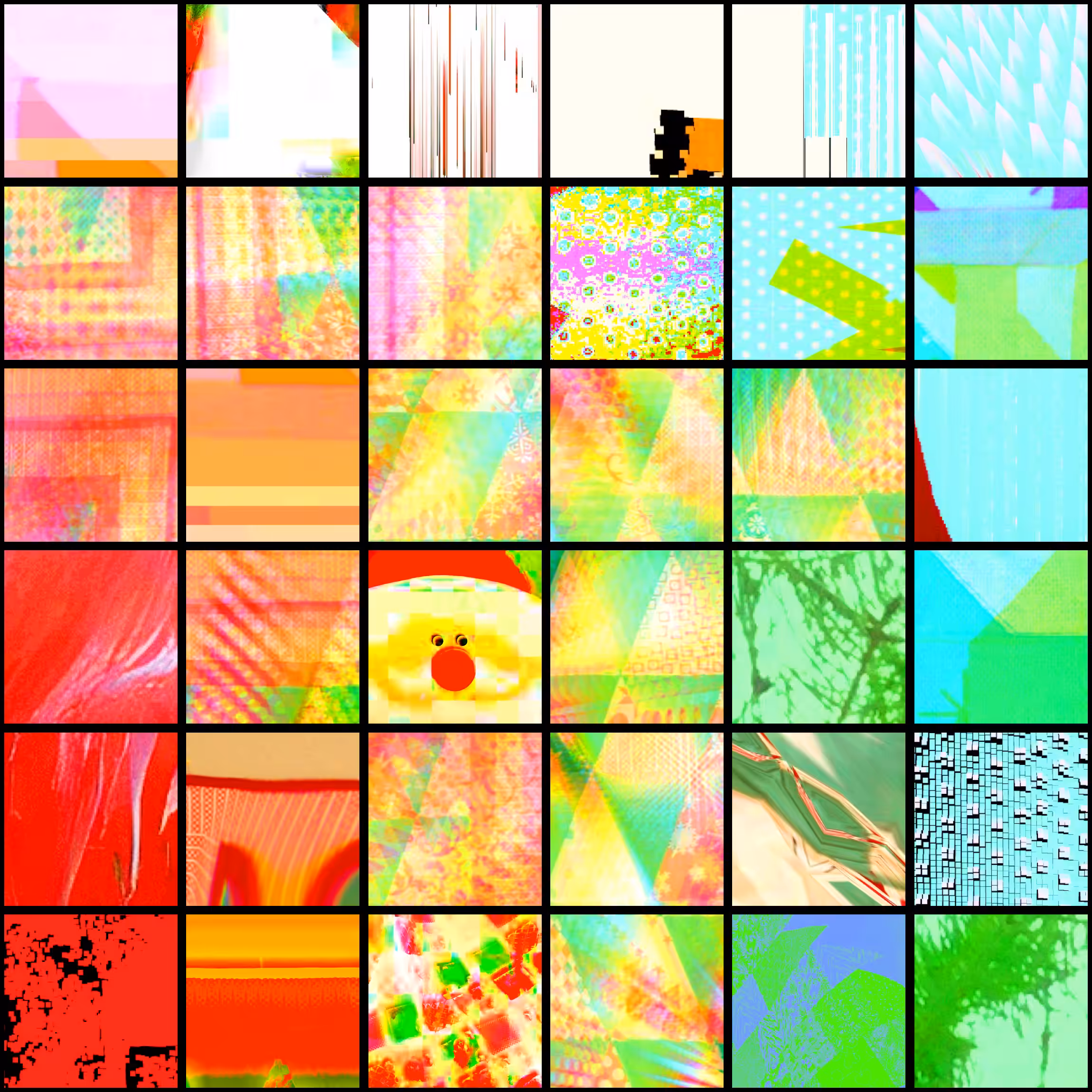 Retired Christmas Glitch Quilt Squares 2021.28