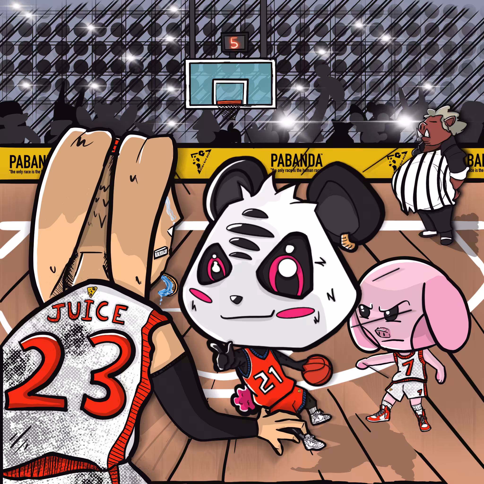 WaruPan x Kofi (#025 1/1 Background)