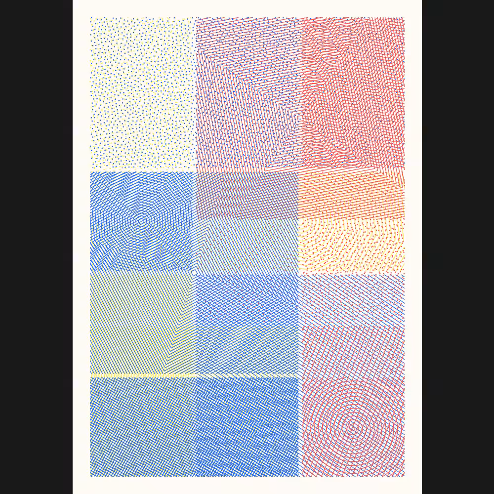 Pattern Grid Chaos  #7