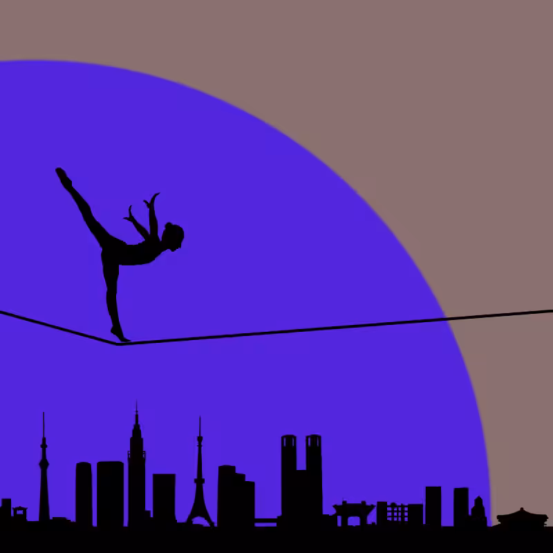 Dancing over the city #11
