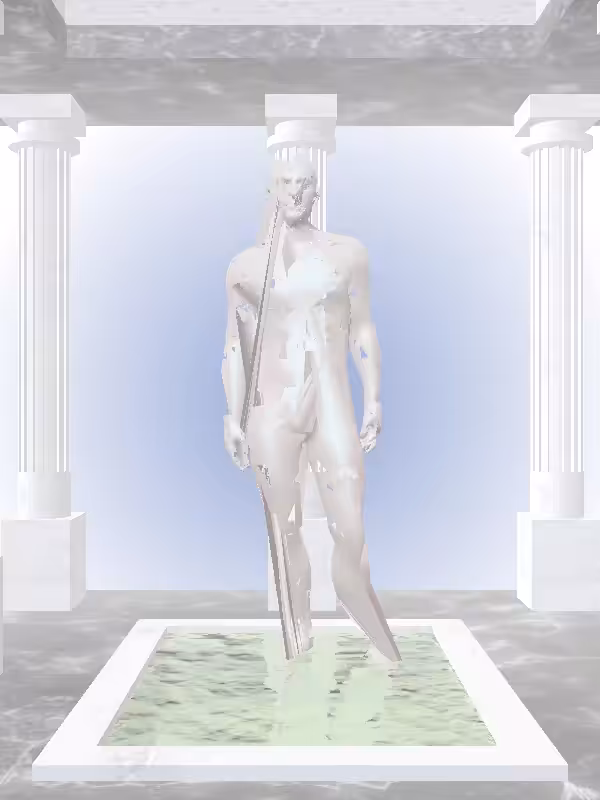 HeavenComputer: The Loser Matte Ivory Man #6916