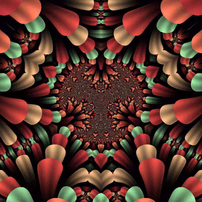 Fractal Flower #74