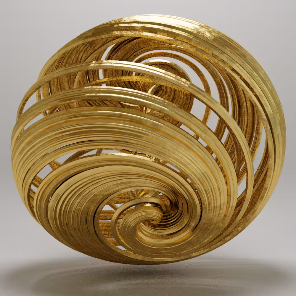 Golden Aizawa Attractor