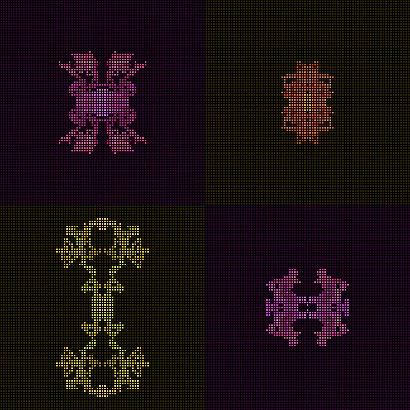 Dither Creatures 2x2 #63