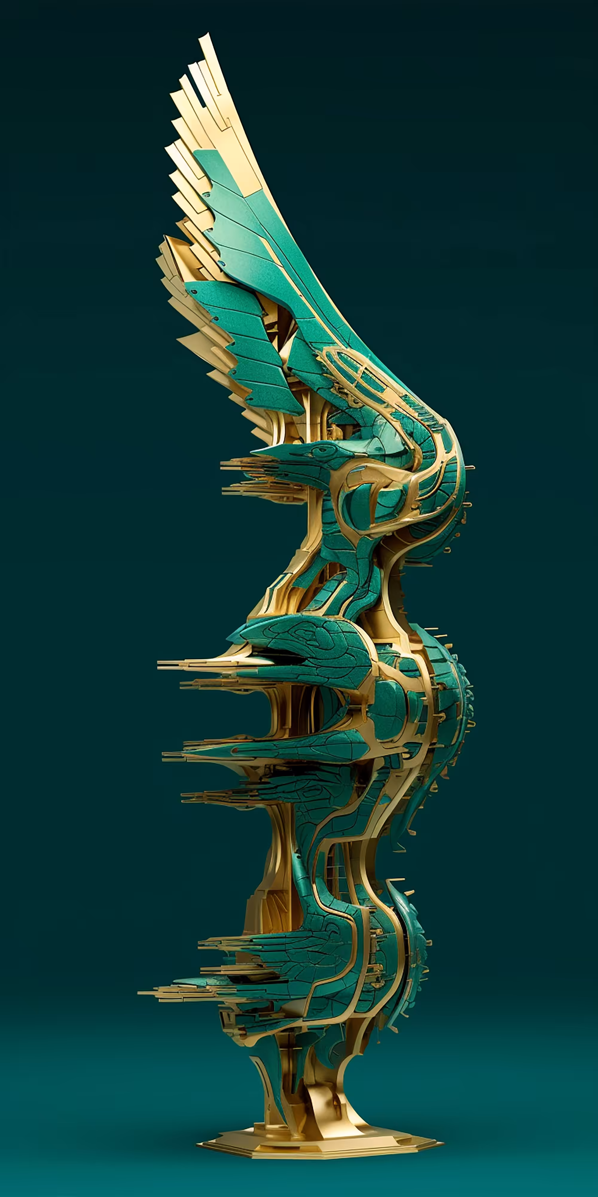 Vertical Sculpture 97