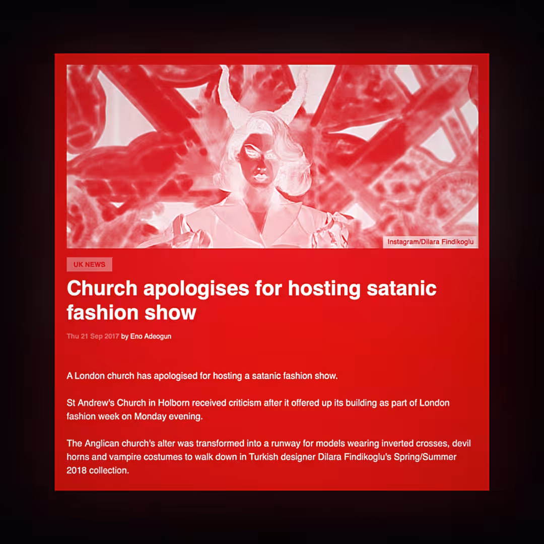 Satanic Fashion Show