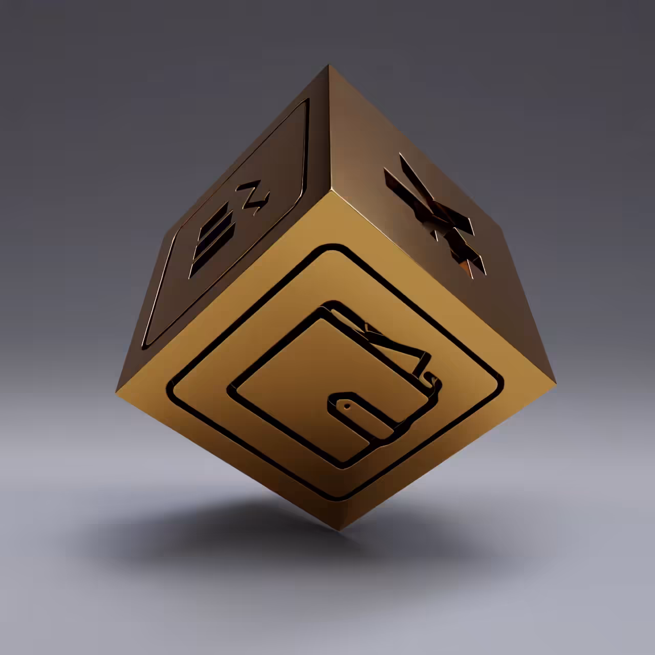 Kryll Block Bronze