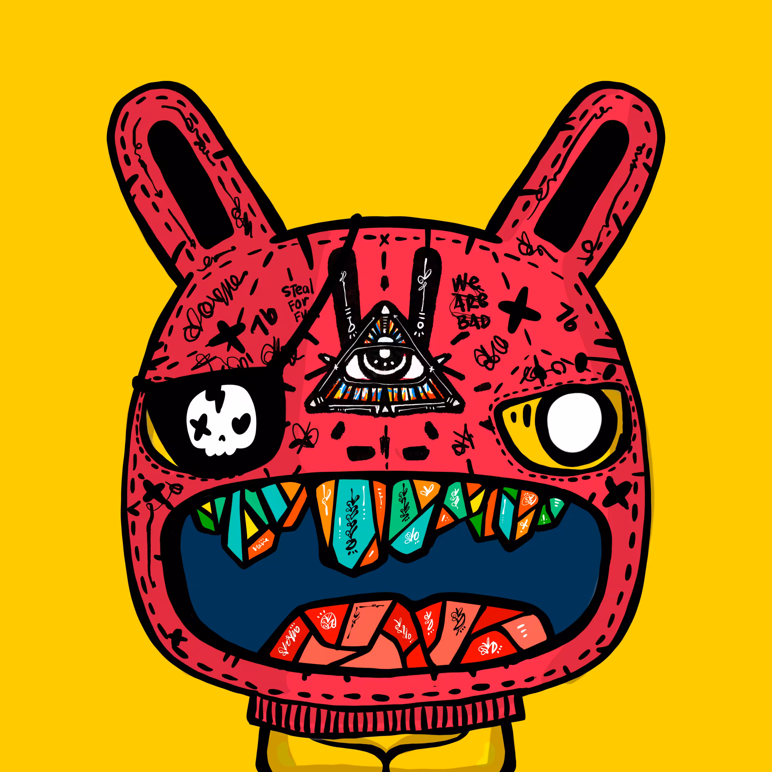 TOKYO PUNKS | BAD BUNNIES: TKP BAD BUNNY #0933