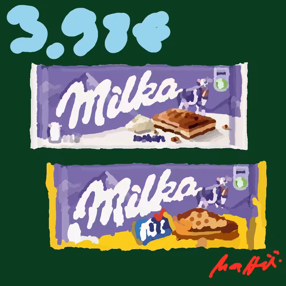 Milka Schokoladentafeln Joghurt/TUC, 100g/87g