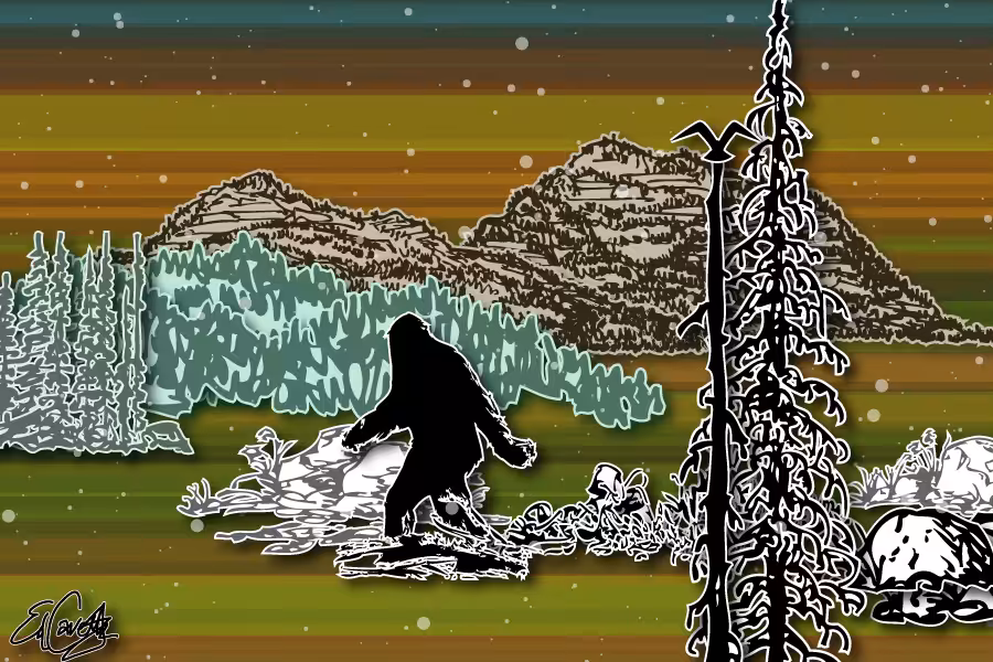 Capture Bigfoot - Wild Paper Series #44