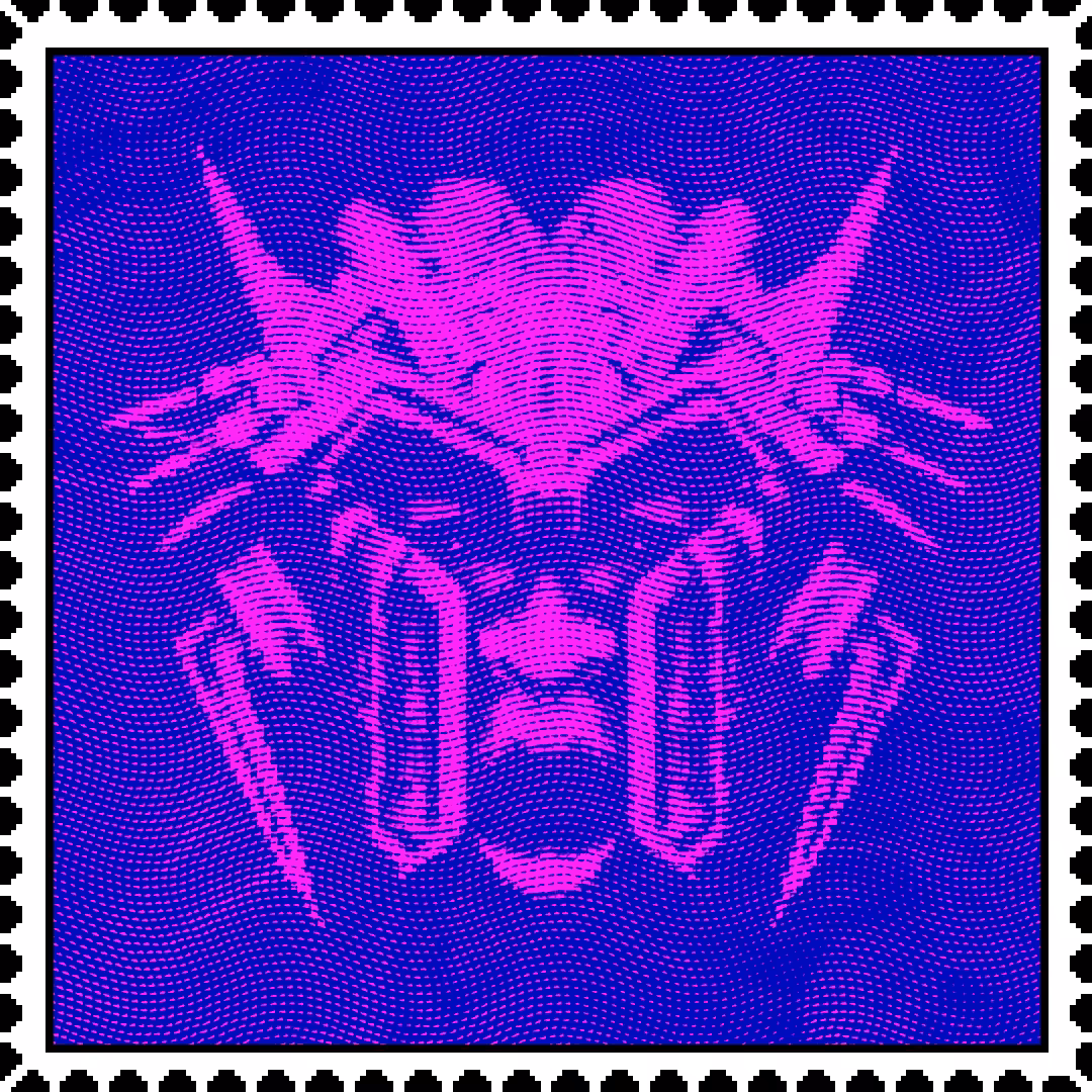 Cursed special hen200k stamp