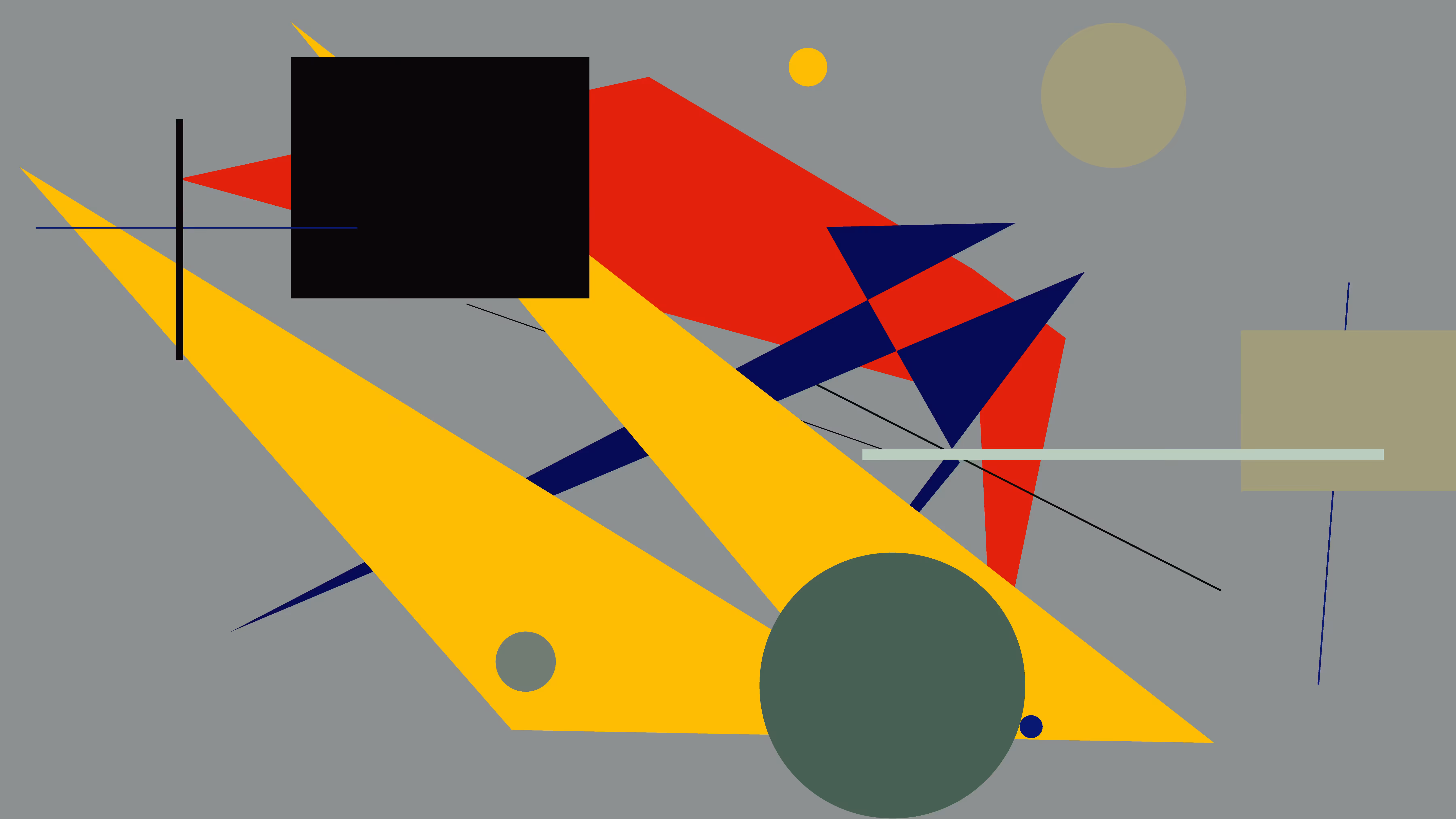 Abstract Art, composition of 18 June 2020.