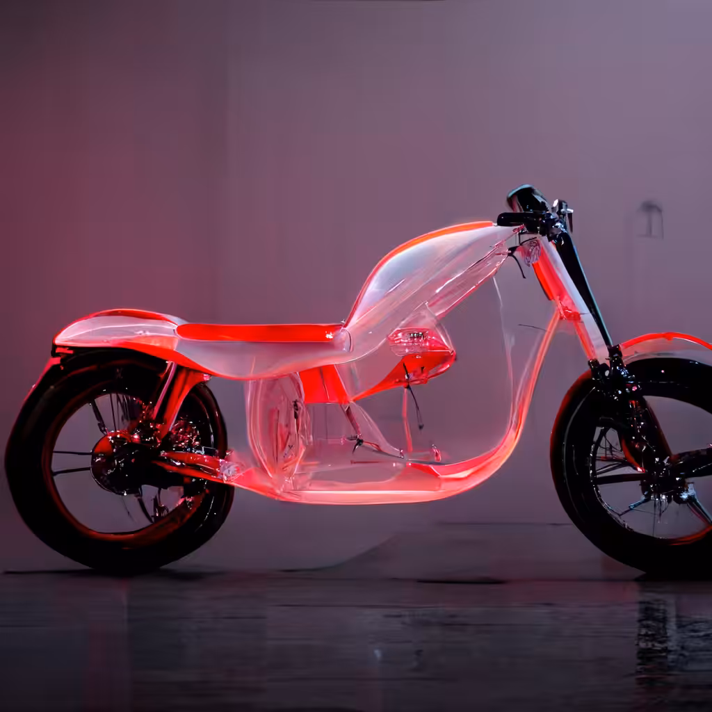 Glass Motorcycle