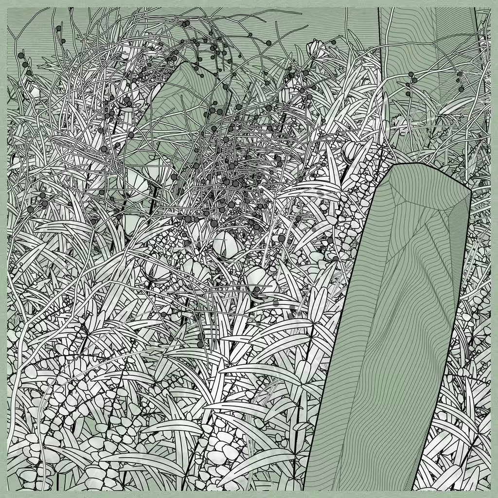 Garden, Monoliths #125