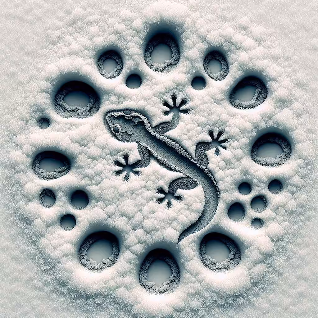 Frosty Gecko Imprint #1