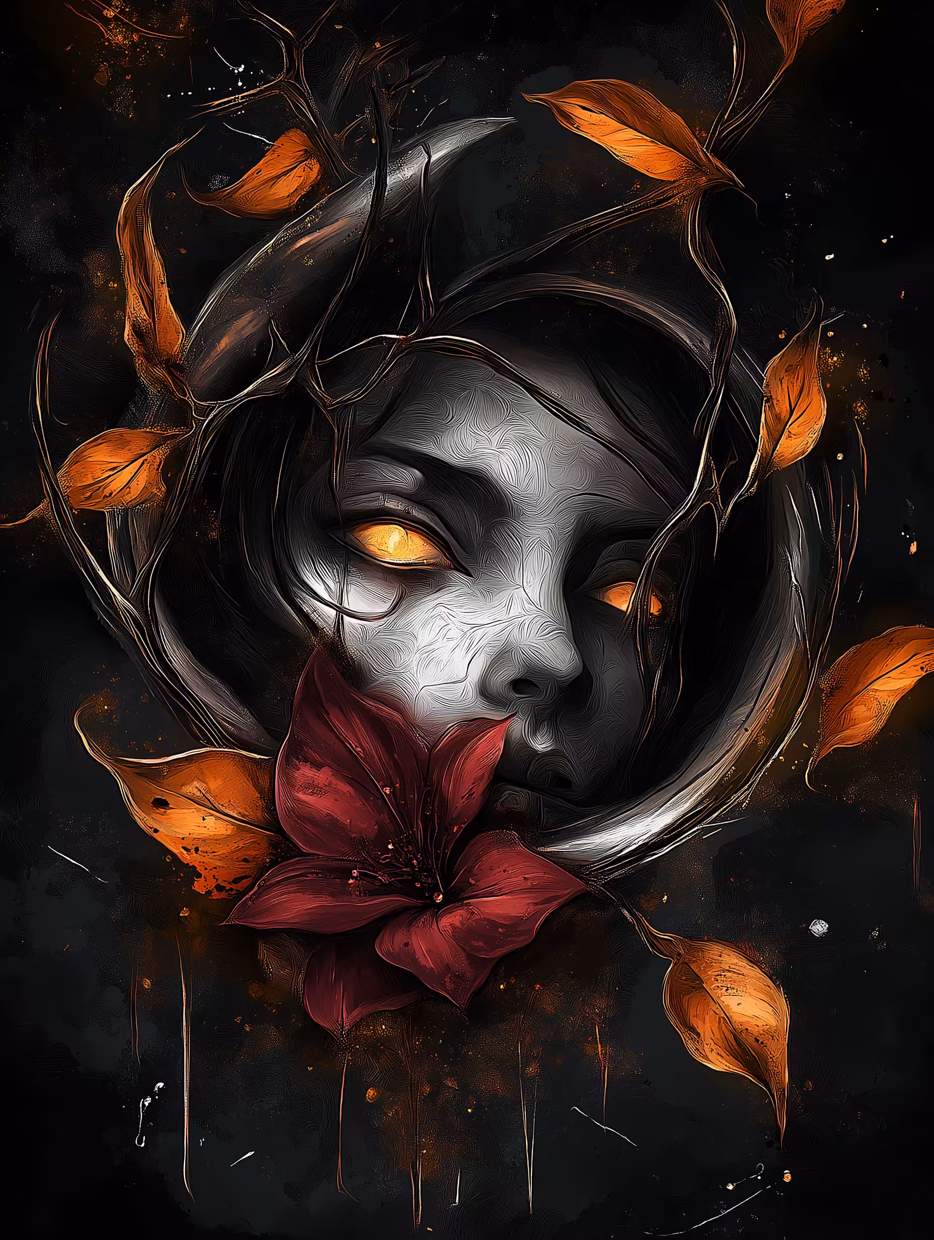 Burnt blossom