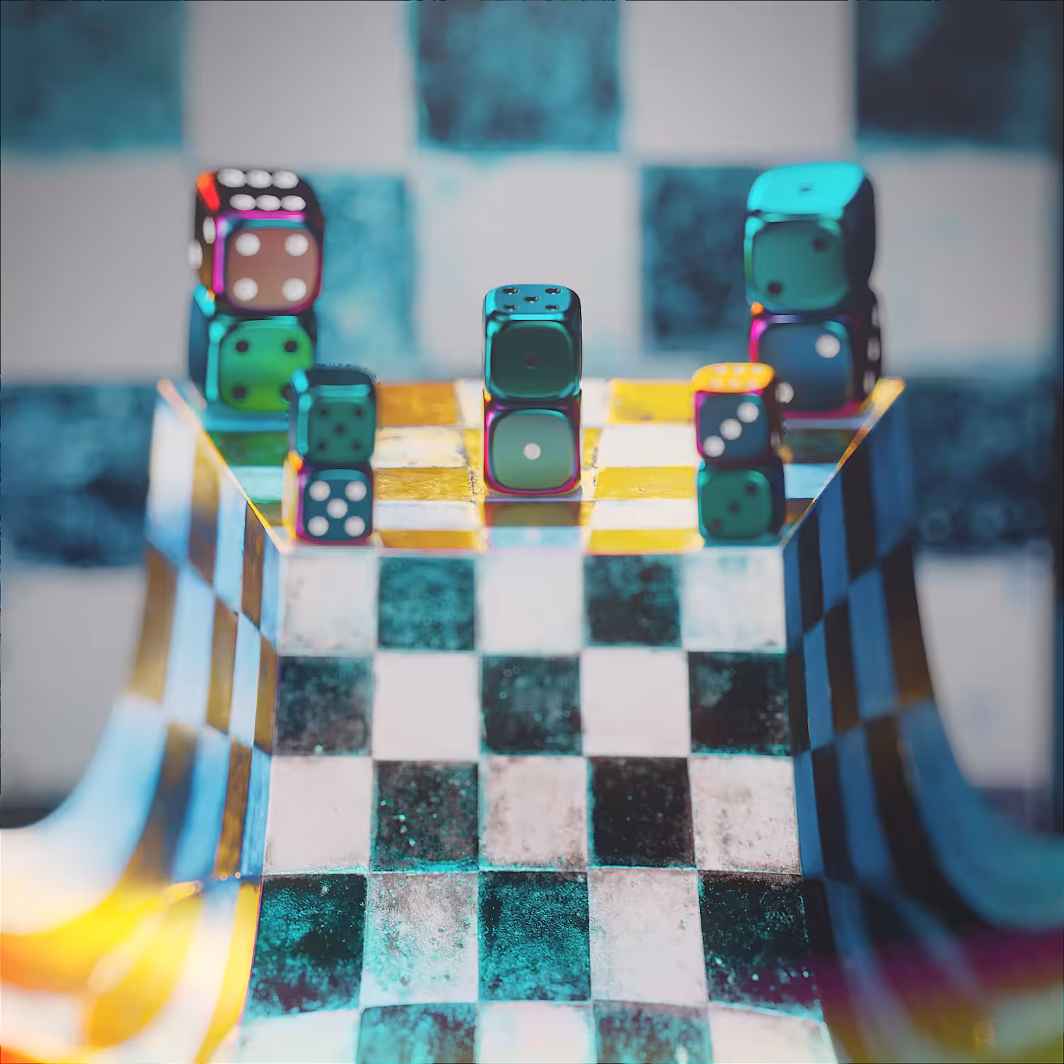 Inversed perspective game