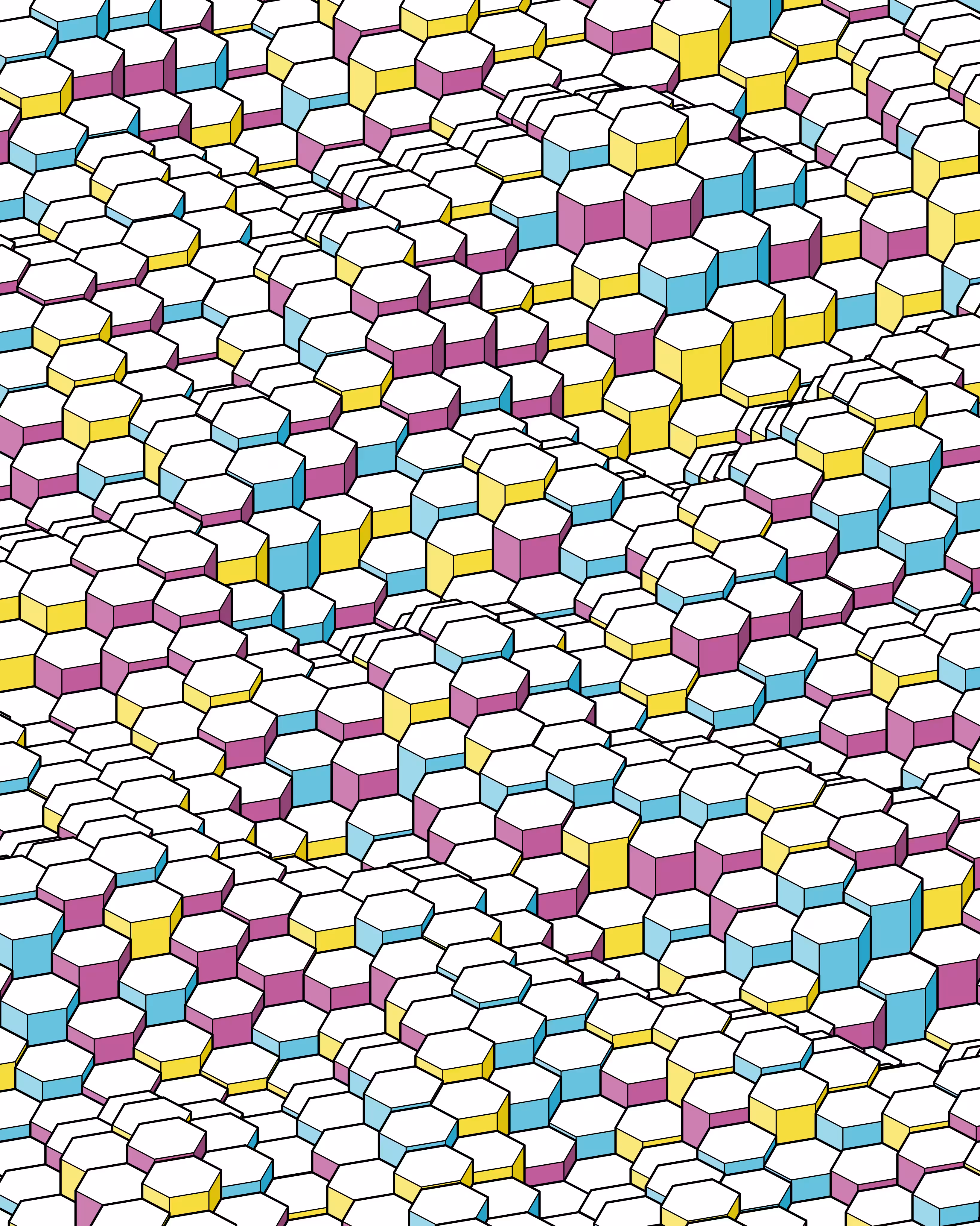 Hexagones Landscape #261