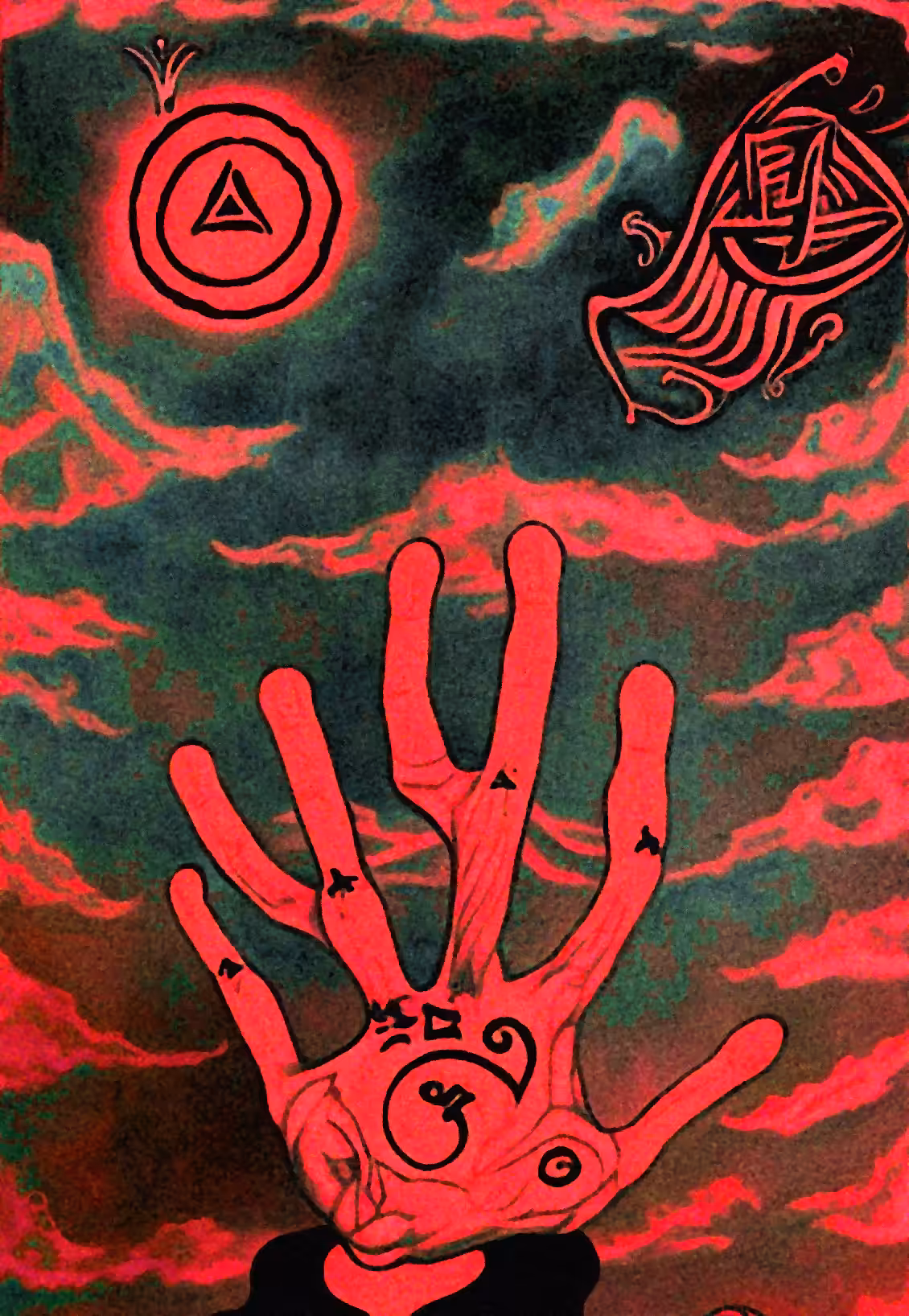 The hand of the Adept