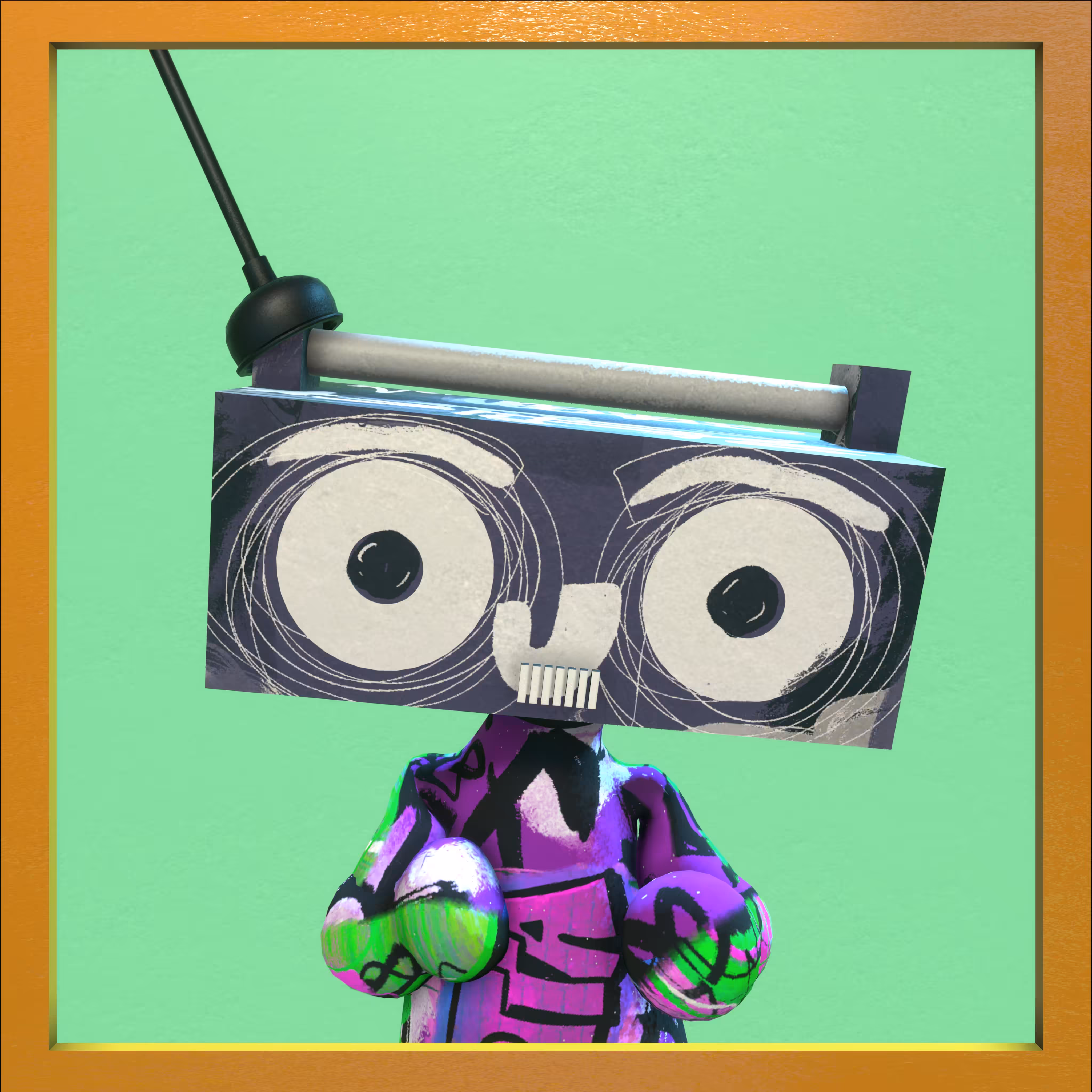 Boomboxhead #141