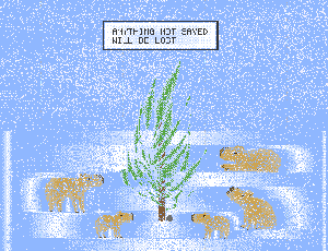 Open Editions: Winter Scene with Five Capybaras