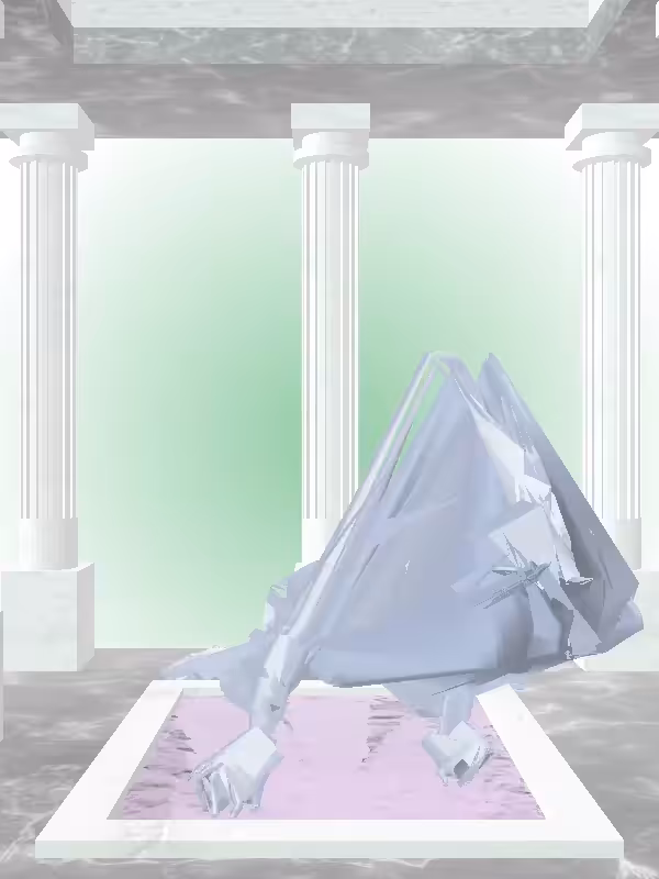 HeavenComputer: The Rising Blue Sky Woman #3102