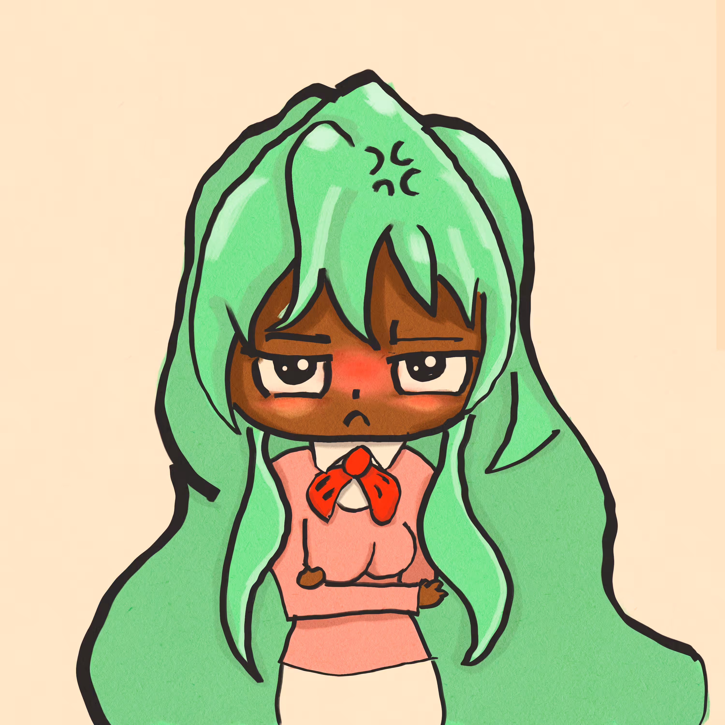 Tsundere Anime Girl