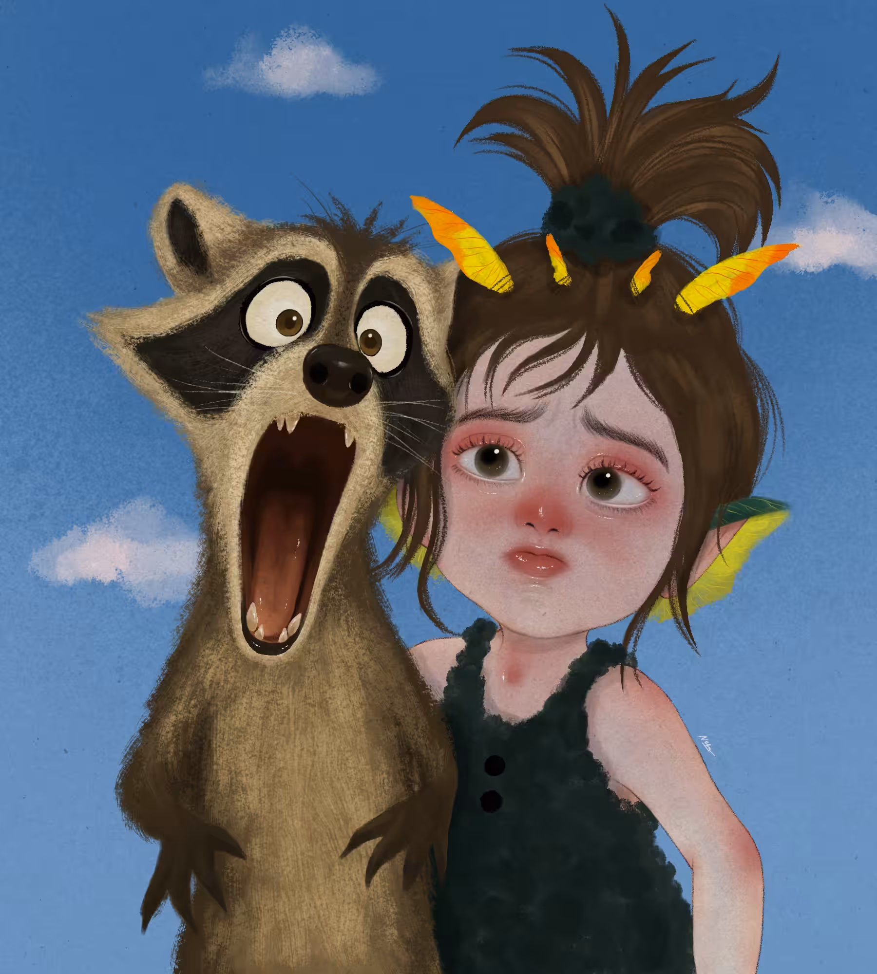 SILLY RACOON