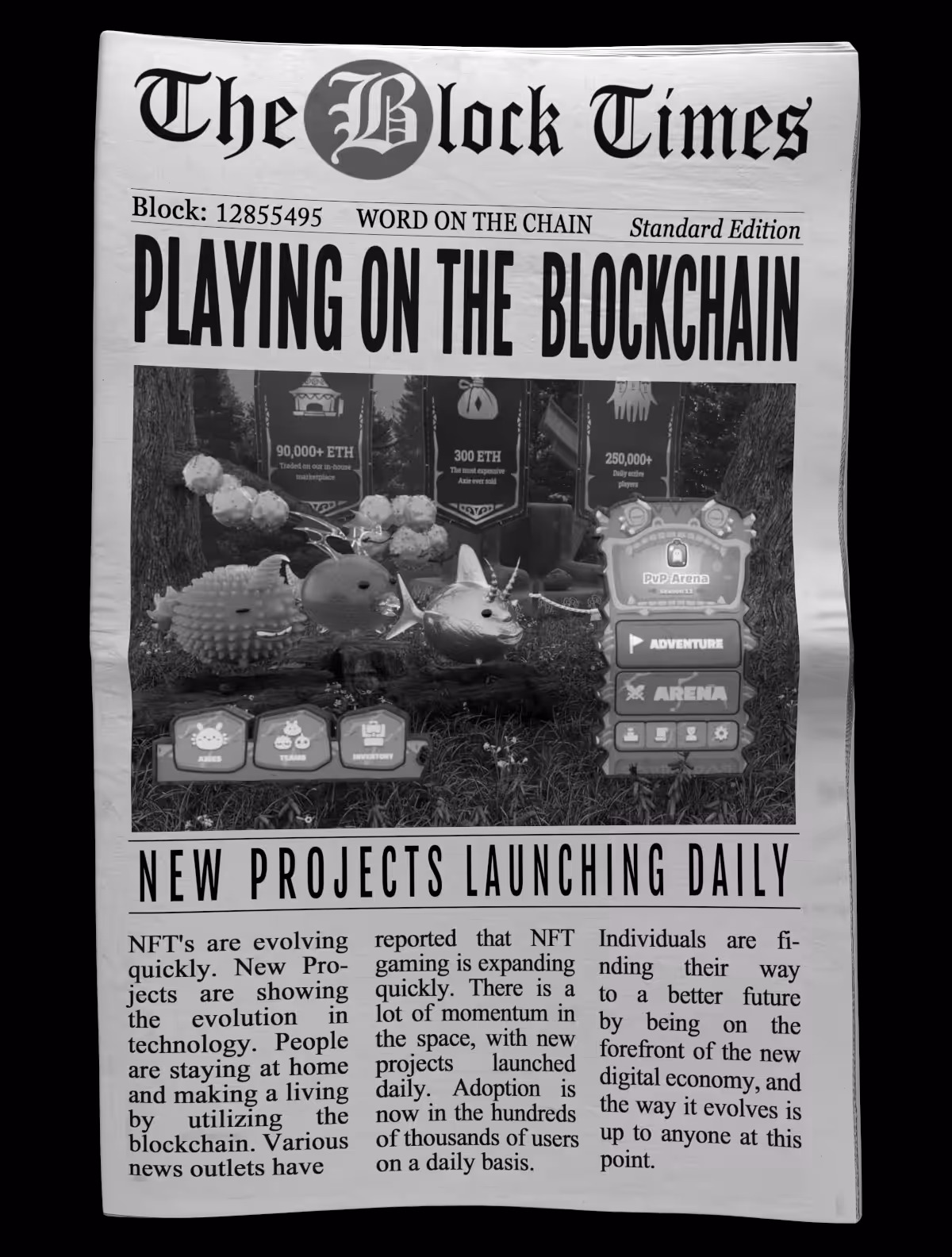Playing On The Blockchain