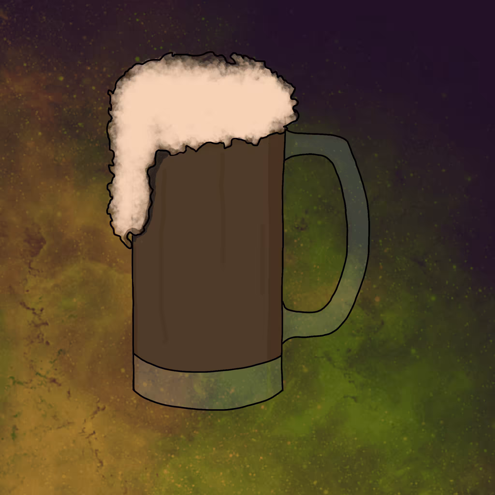 Cosmic Root Beer Float