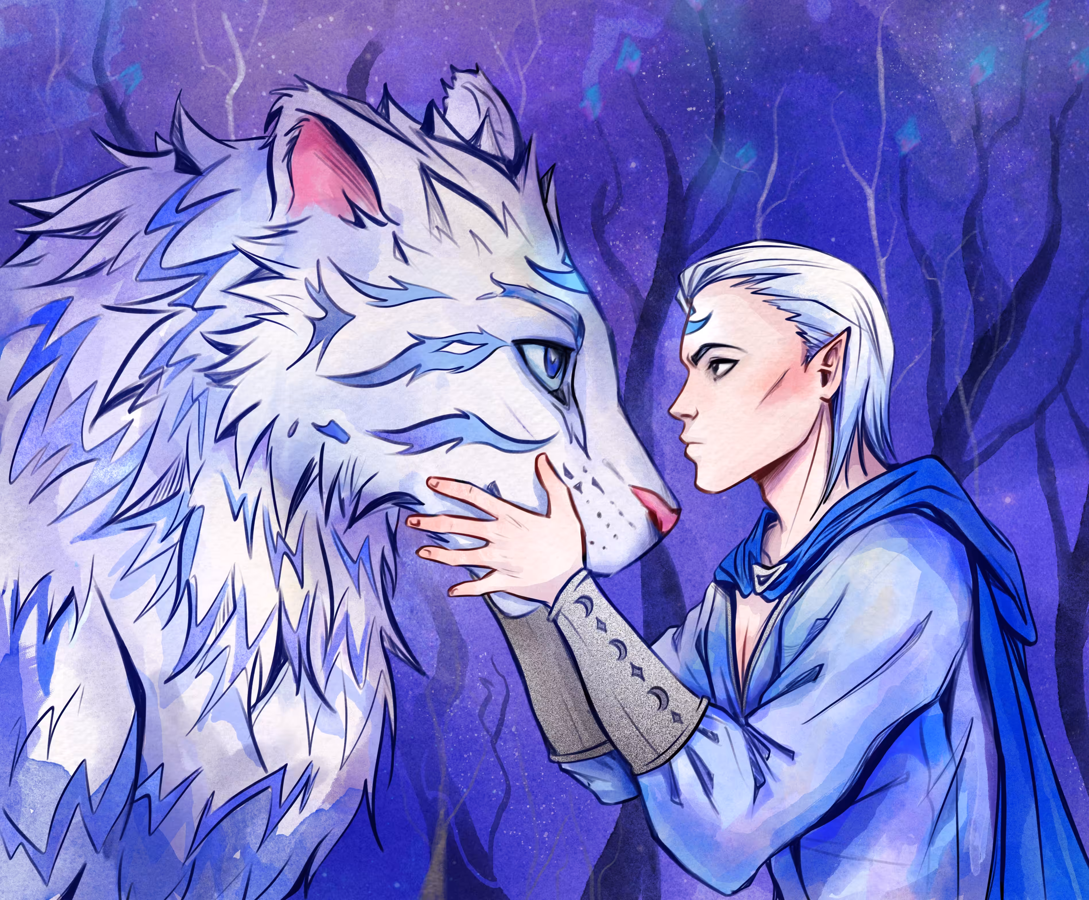  Watercolor Magic: True friendship
