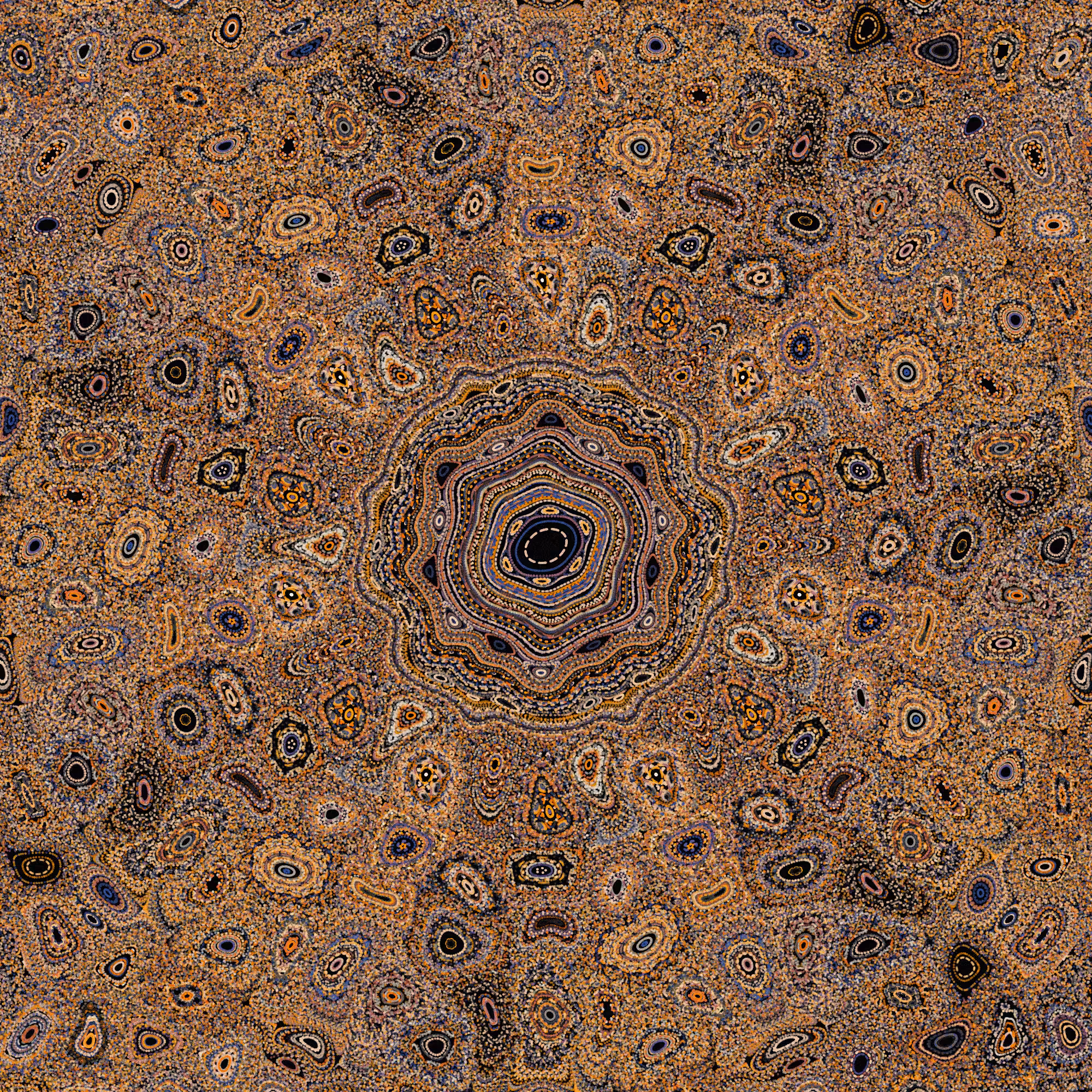 Hamiltonian Chaos Rug #28