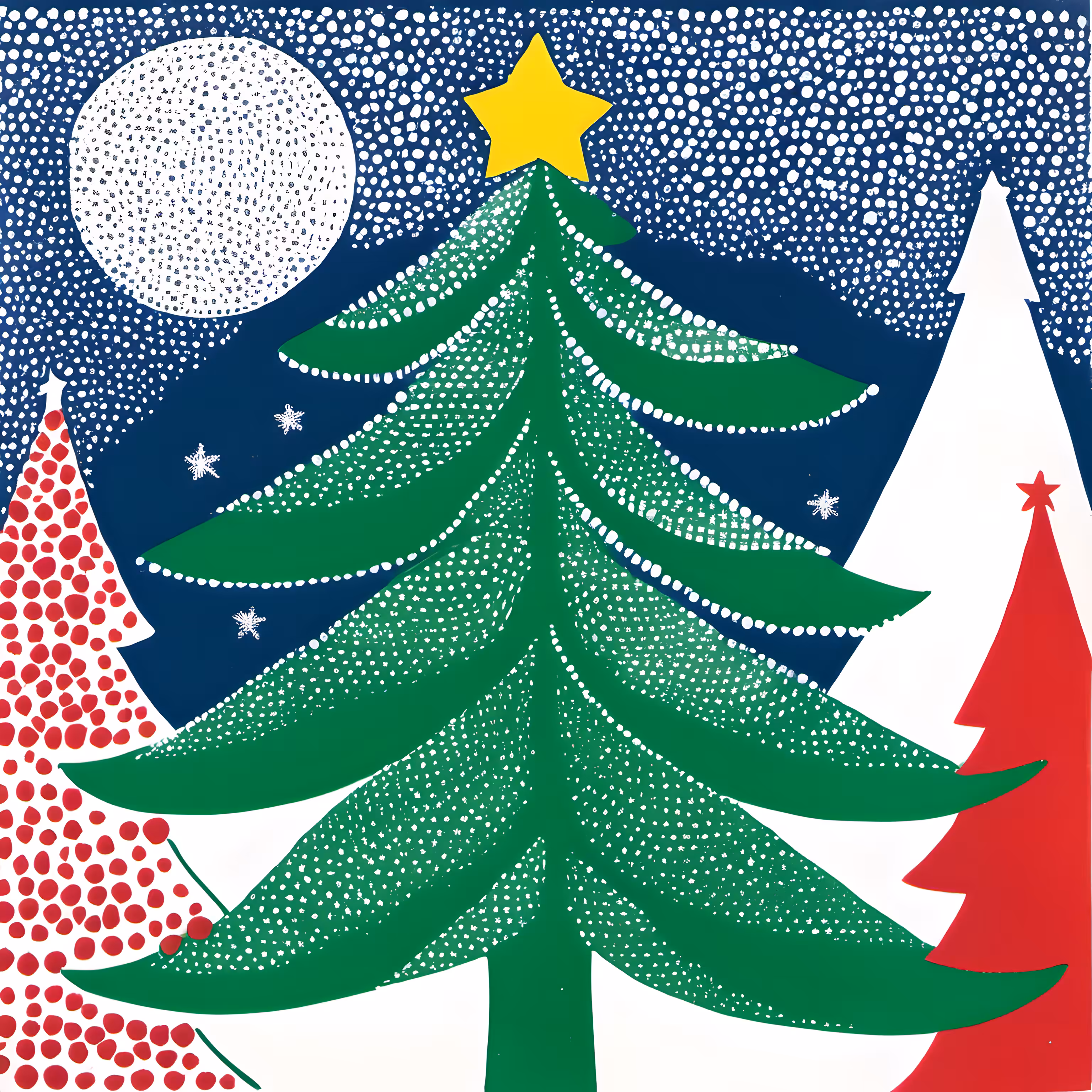 Riso Festive Trees #15