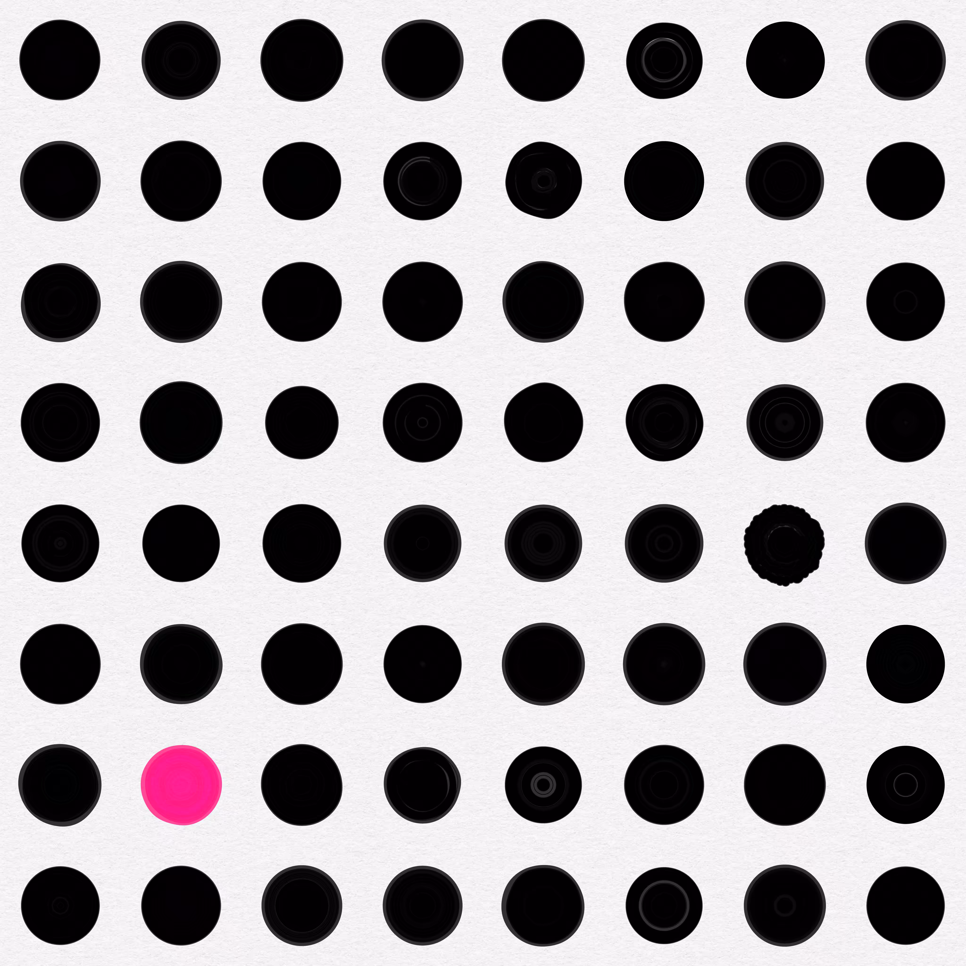 M'Fing Dots on a M'Fing Grid #93