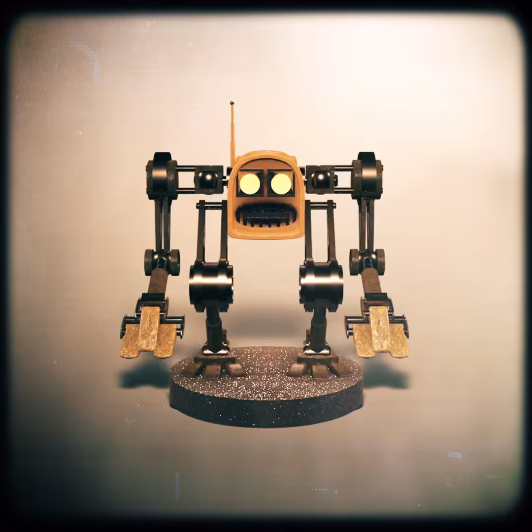retro-futuristic robot Gizmo_01