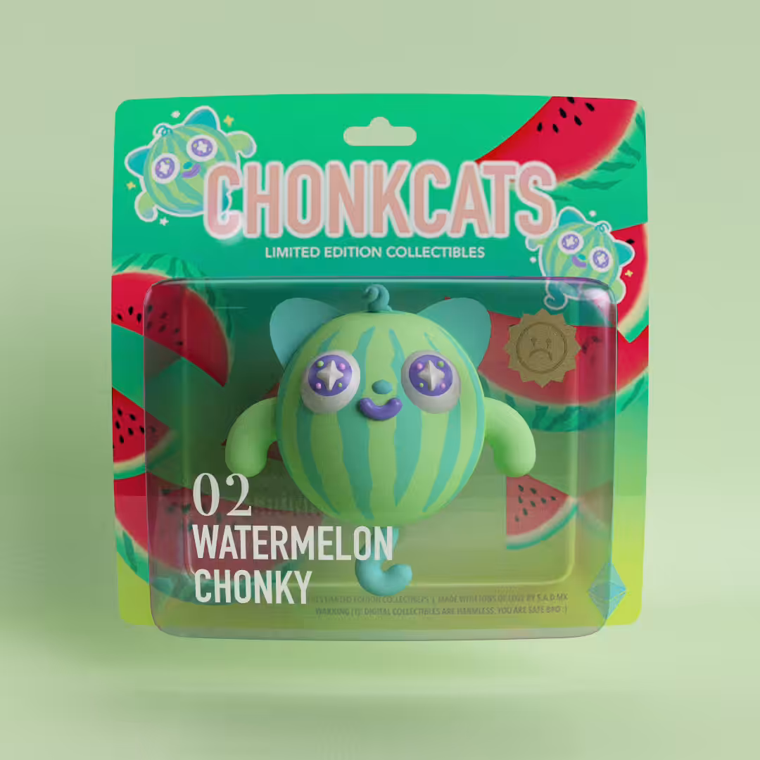 CHONKCATS | 02 | Watermelon Chonky